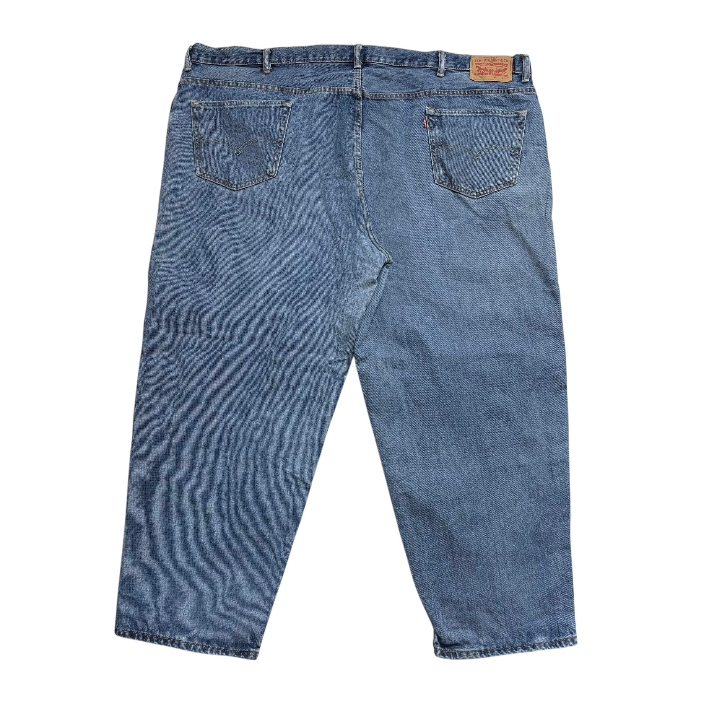 Levis 560 Jeans W52 L30 Mens Light Blue Baggy Relaxed Comfort Fit Denim