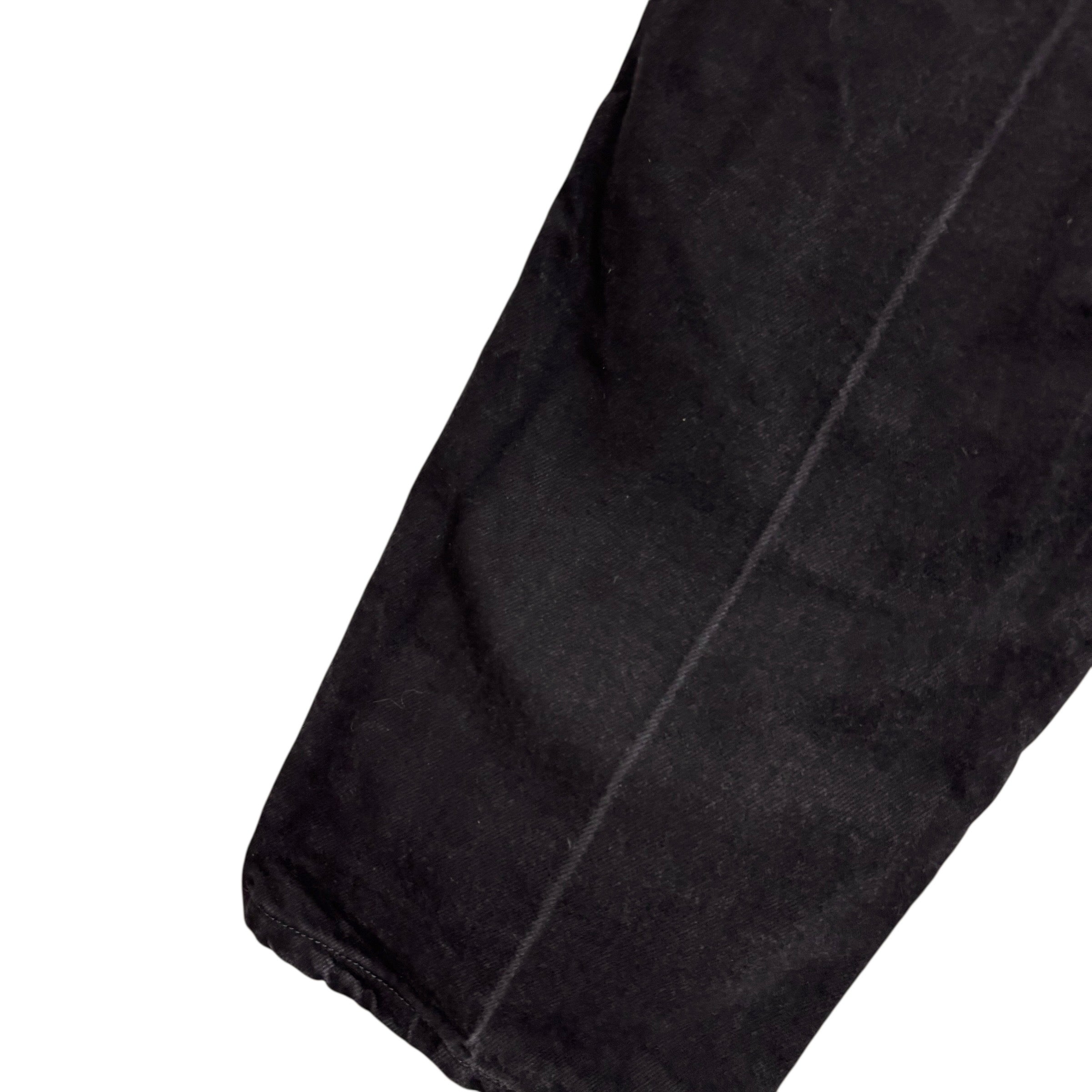 Wrangler Jeans W36 L34 Mens Black Baggy Relaxed Straight Fit Denim