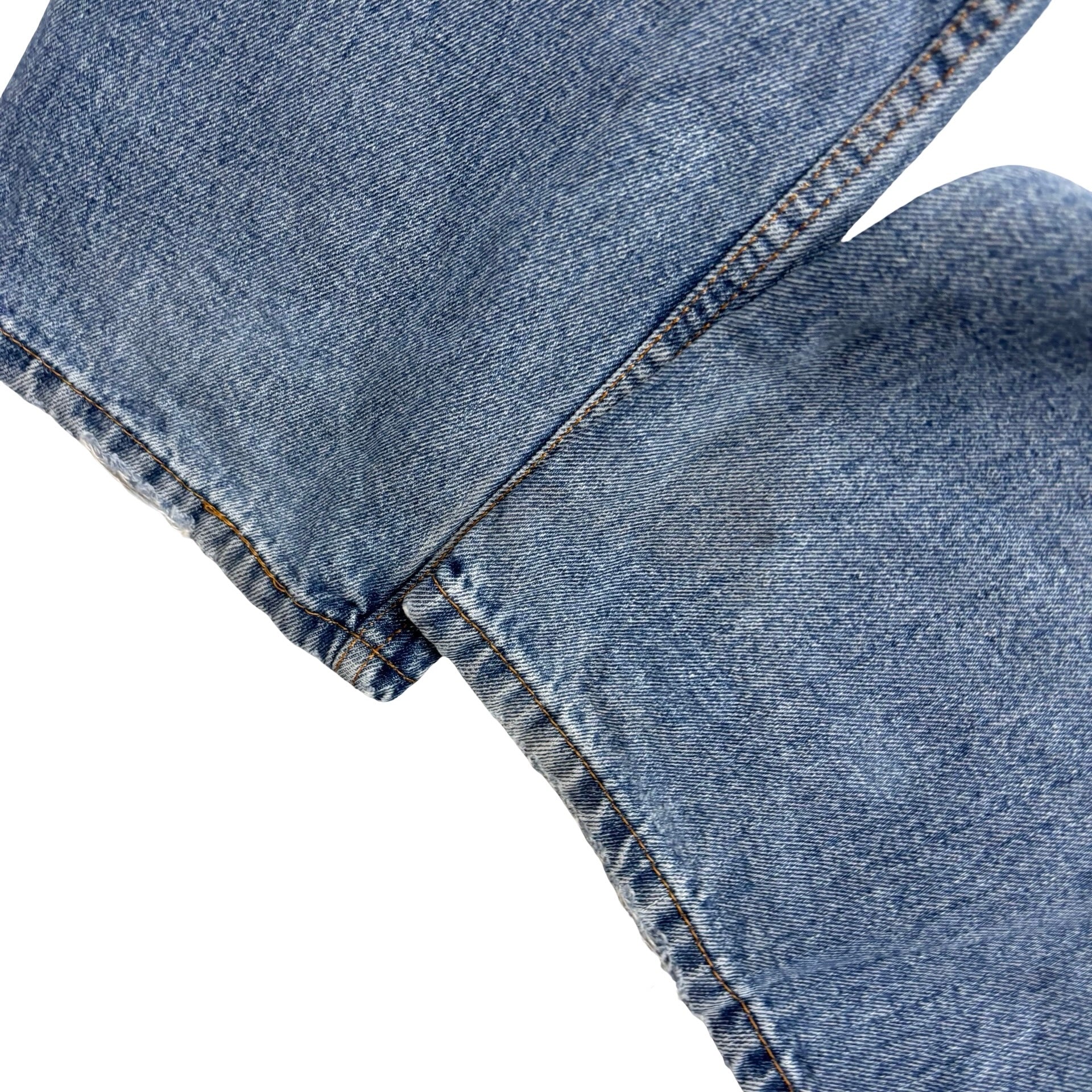 Levis 505 Jeans W36 L30 Mens Light Blue Regular Straight Fit Denim