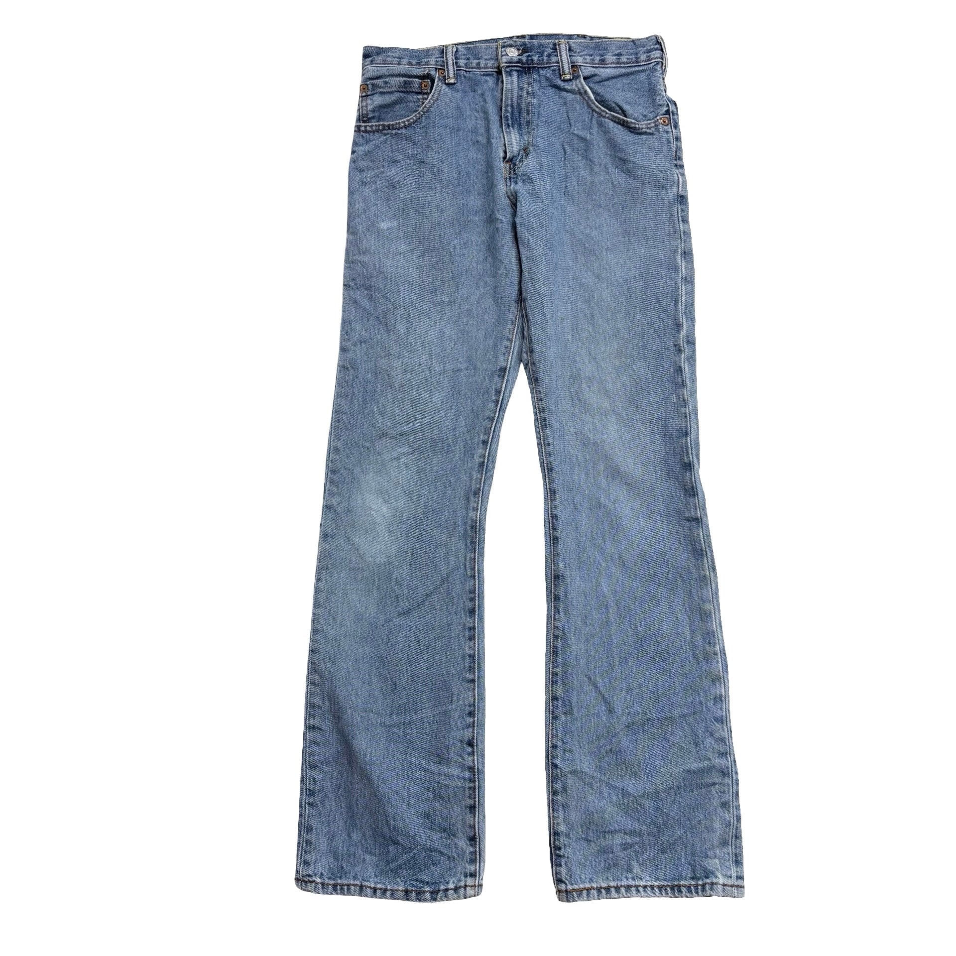 Levis 517 Jeans W31 L32 Mens Light Blue Regular Bootcut Fit Denim