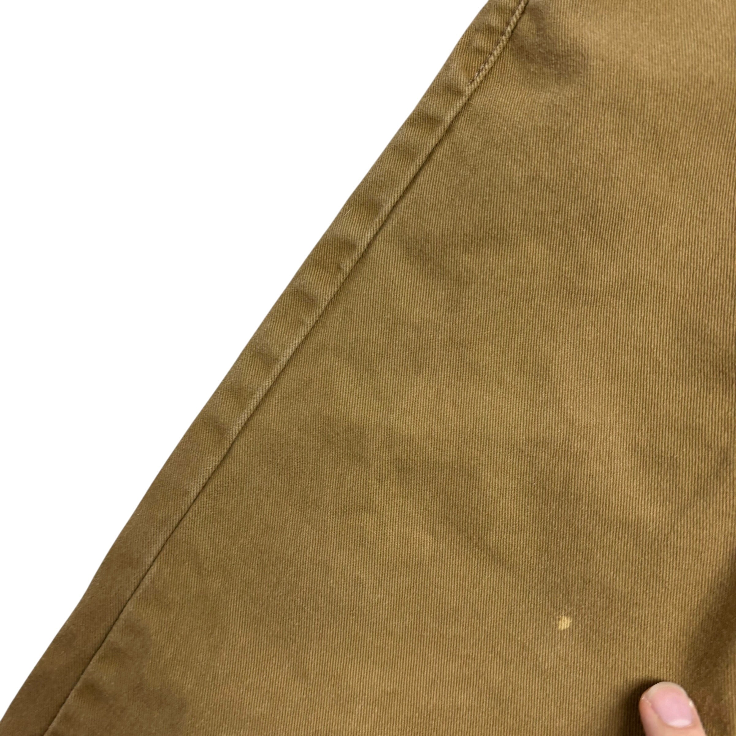 Levis 513 Jeans W34 L29 Mens Tan Slim Straight Fit Stretch Denim