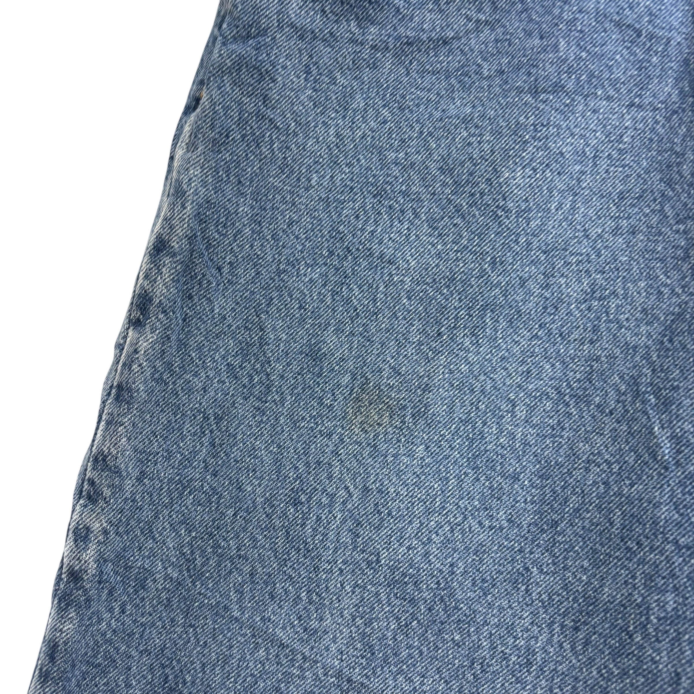 Levis 540 Jeans W34 L32 Mens Mid Blue Relaxed Straight USA Made Vintage Denim