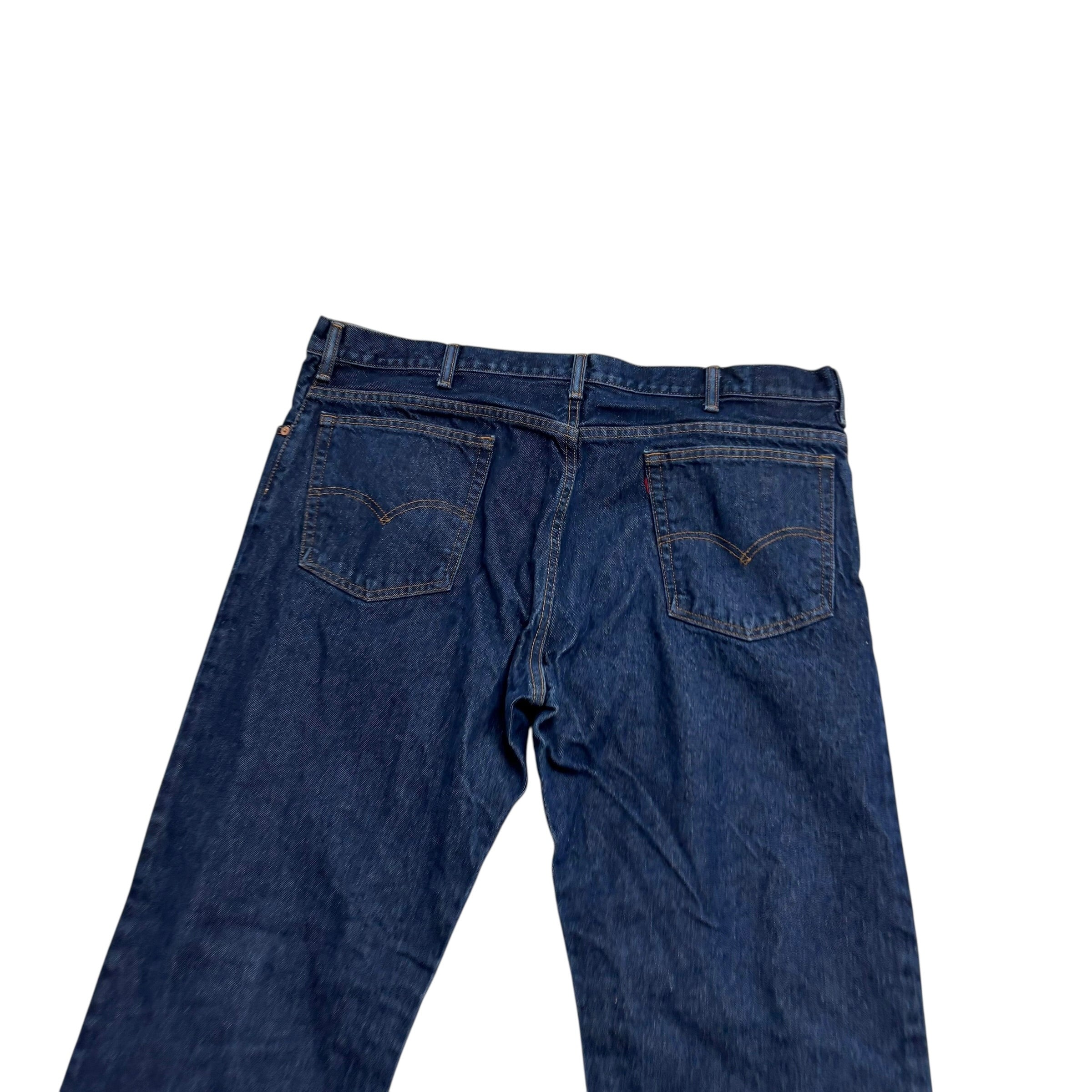 Levis 517 Jeans W42 L36 Mens Dark Blue Regular Bootcut Fit Denim