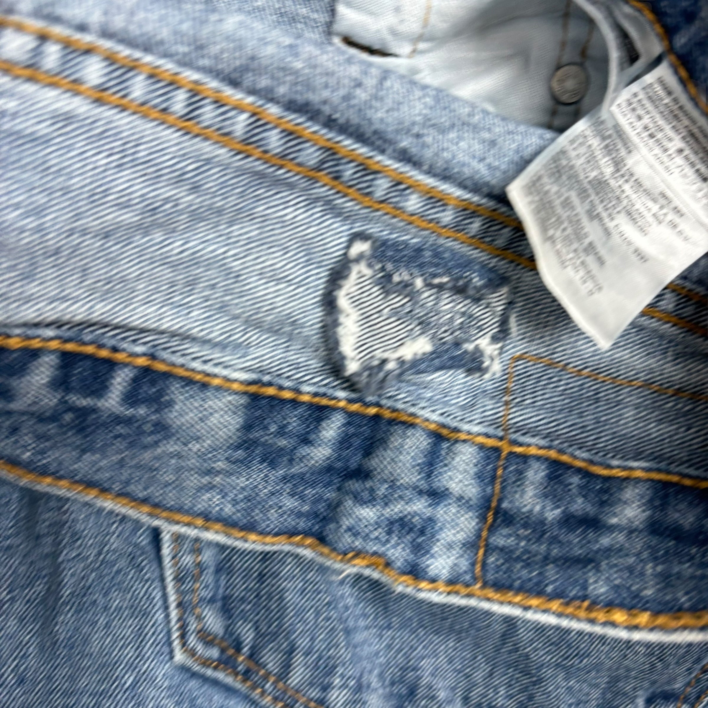 Levis 516 Jeans W38 L32 Mens Light Blue Regular Straight Fit Denim