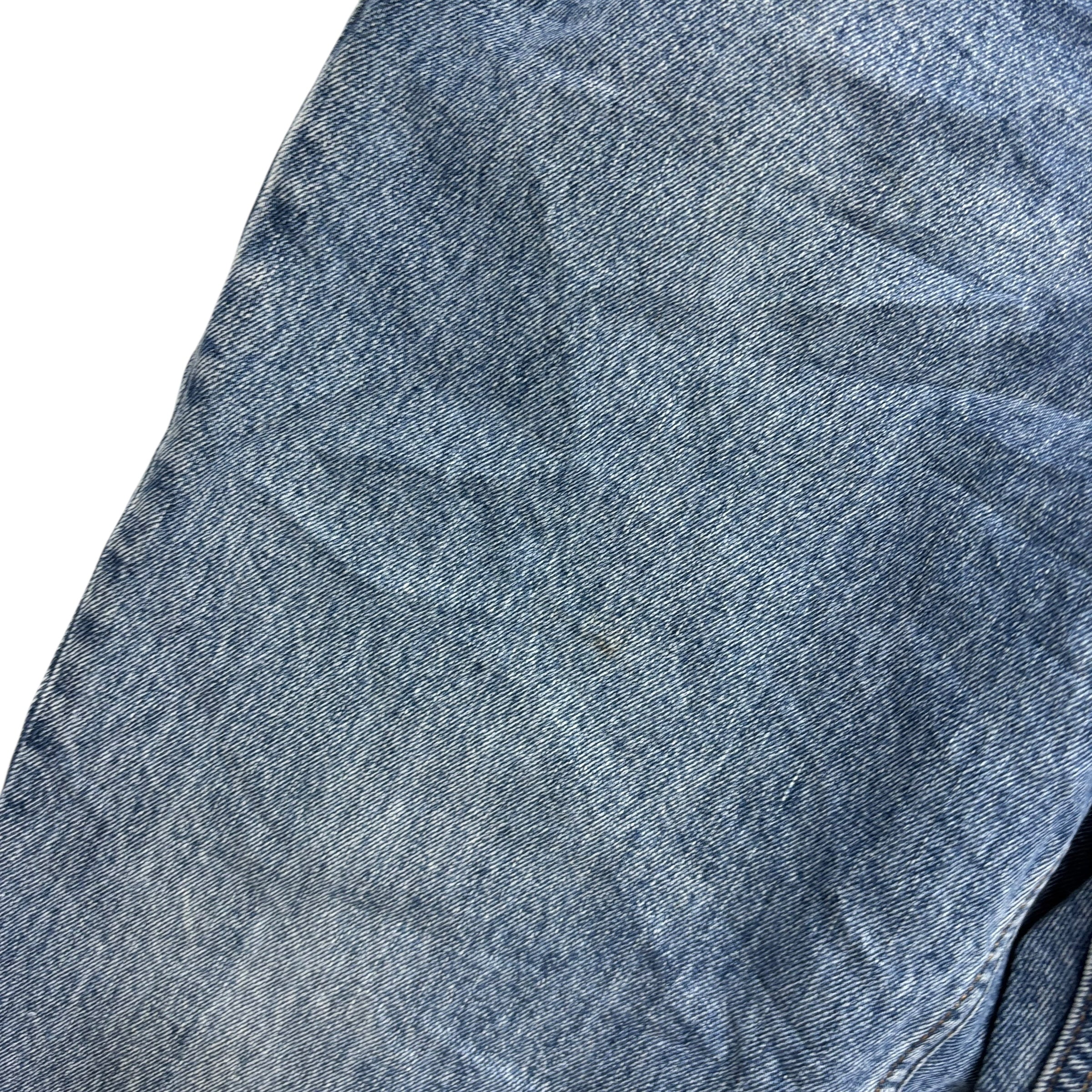 Levis 550 Jeans W36 L30 Mens Mid Blue Baggy Relaxed Straight Fit Denim