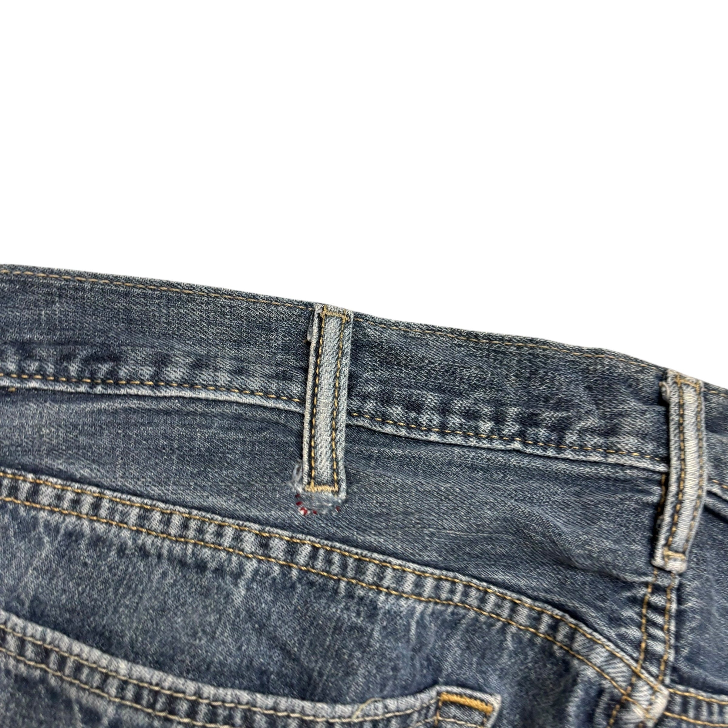 Levis 559 Jeans W38 L34 Mens Mid Blue Baggy Relaxed Straight Fit Denim