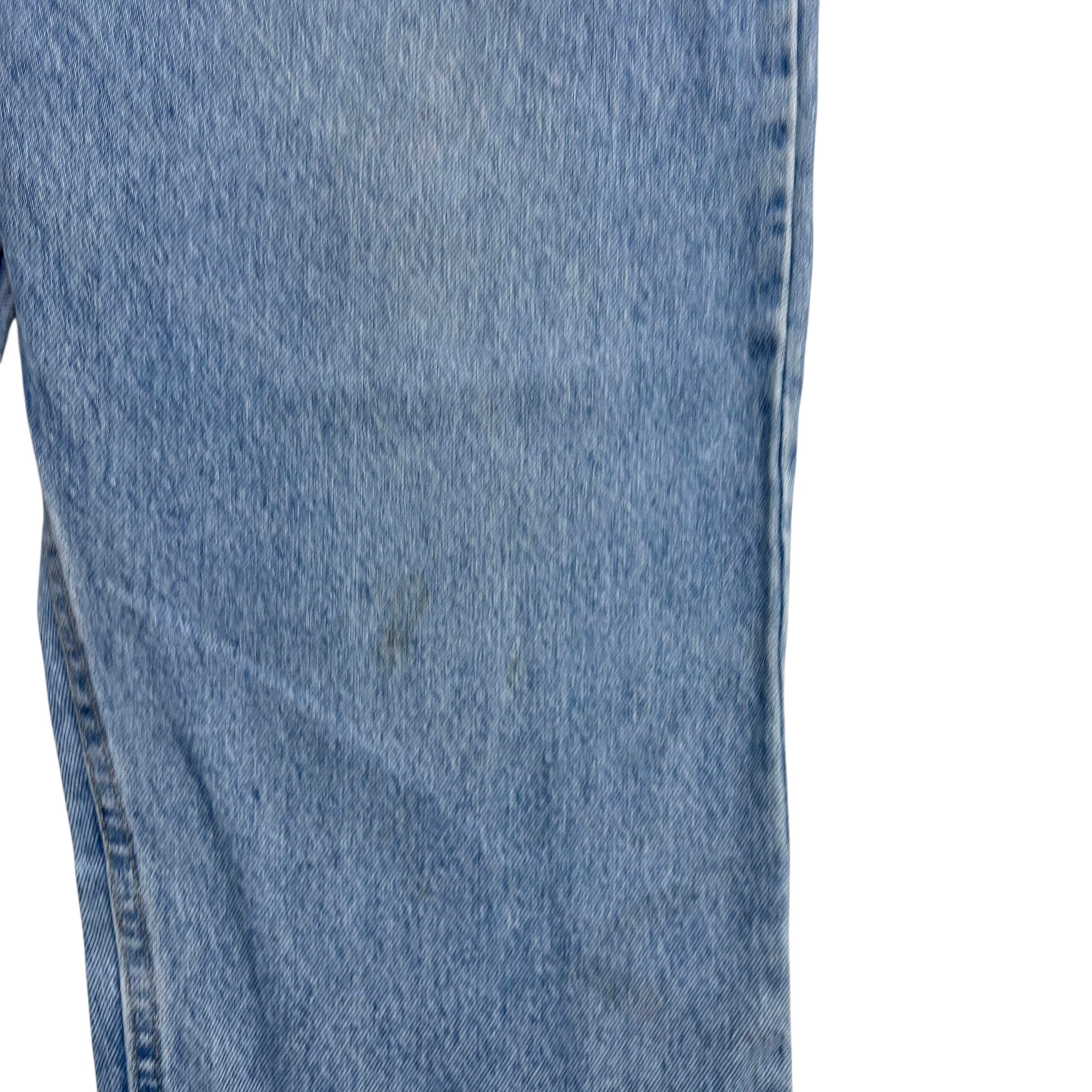 Wrangler Jeans W40 L32 Mens Light Blue Regular Straight Fit Denim