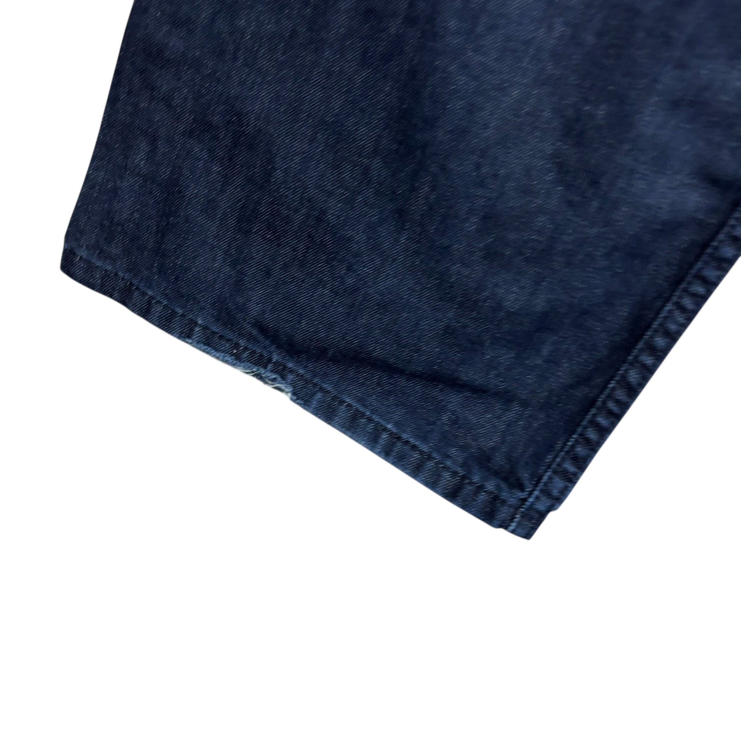 Levis 569 Jeans W40 L32 Mens Navy Blue Baggy Relaxed Straight Fit Denim (F)