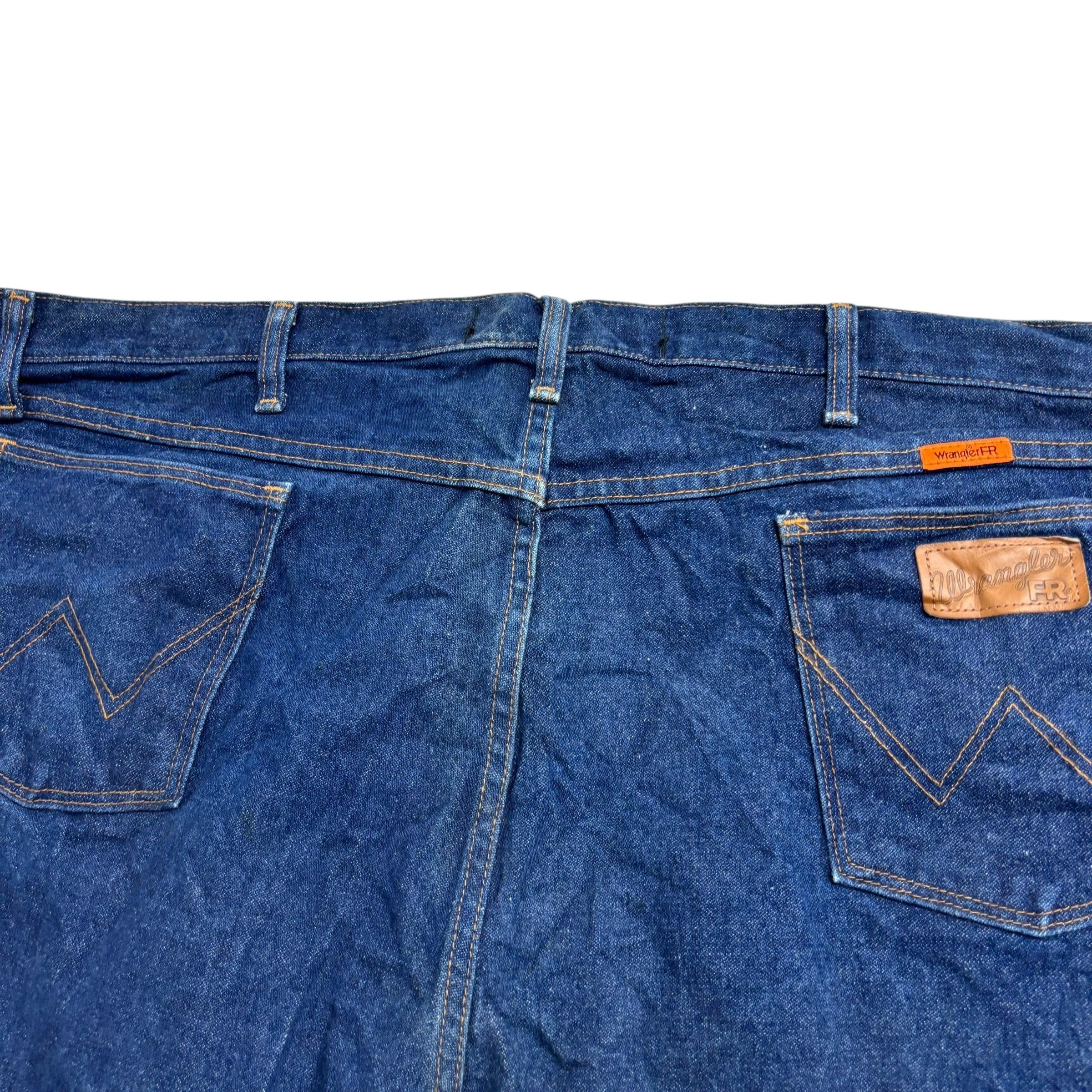 Wrangler Jeans Cowboy Cut W44 L32 Mens Dark Blue 13MWZ Original Fit Denim