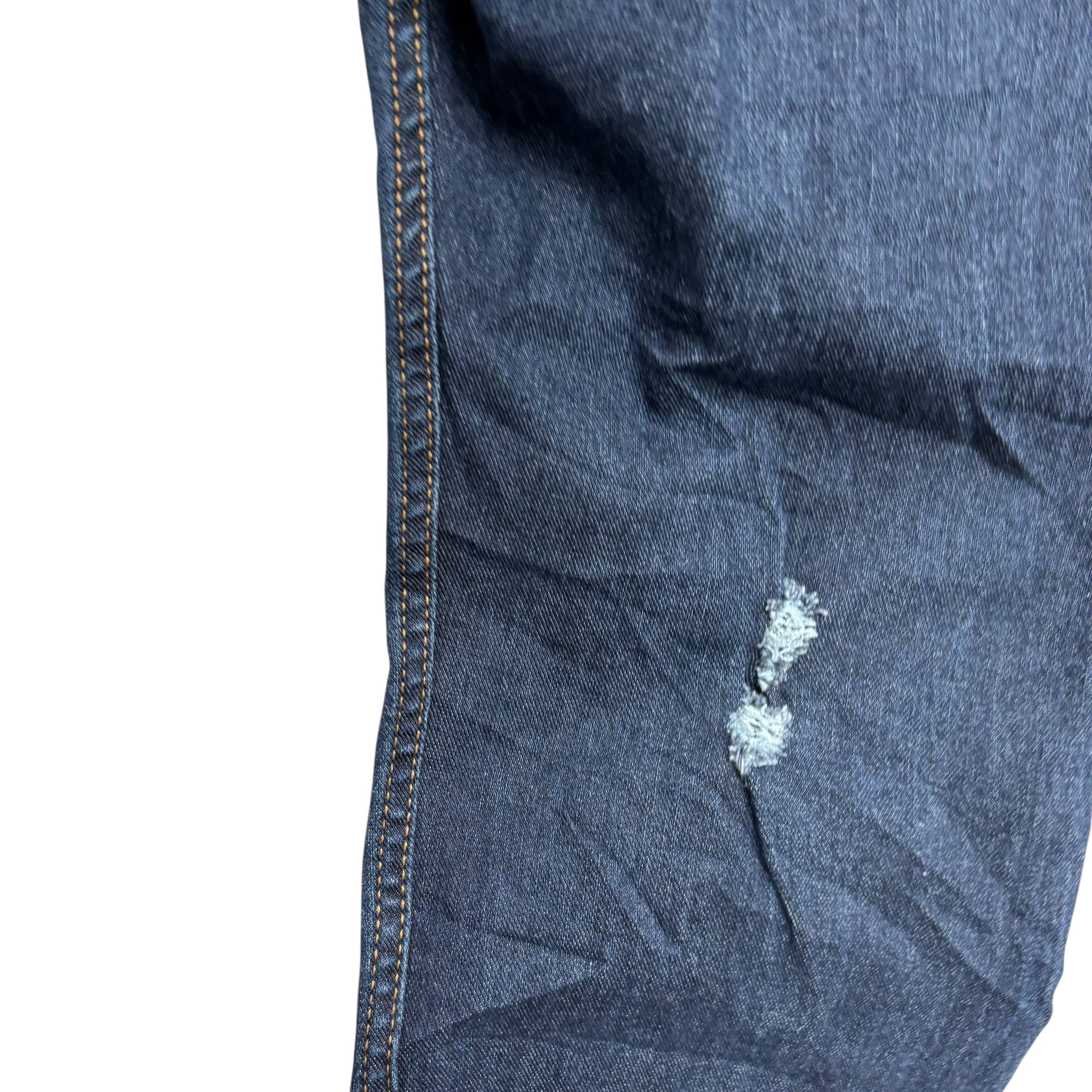 Levis 511 Jeans W34 L32 Mens Dark Blue Slim Fit Stretch Denim (F)