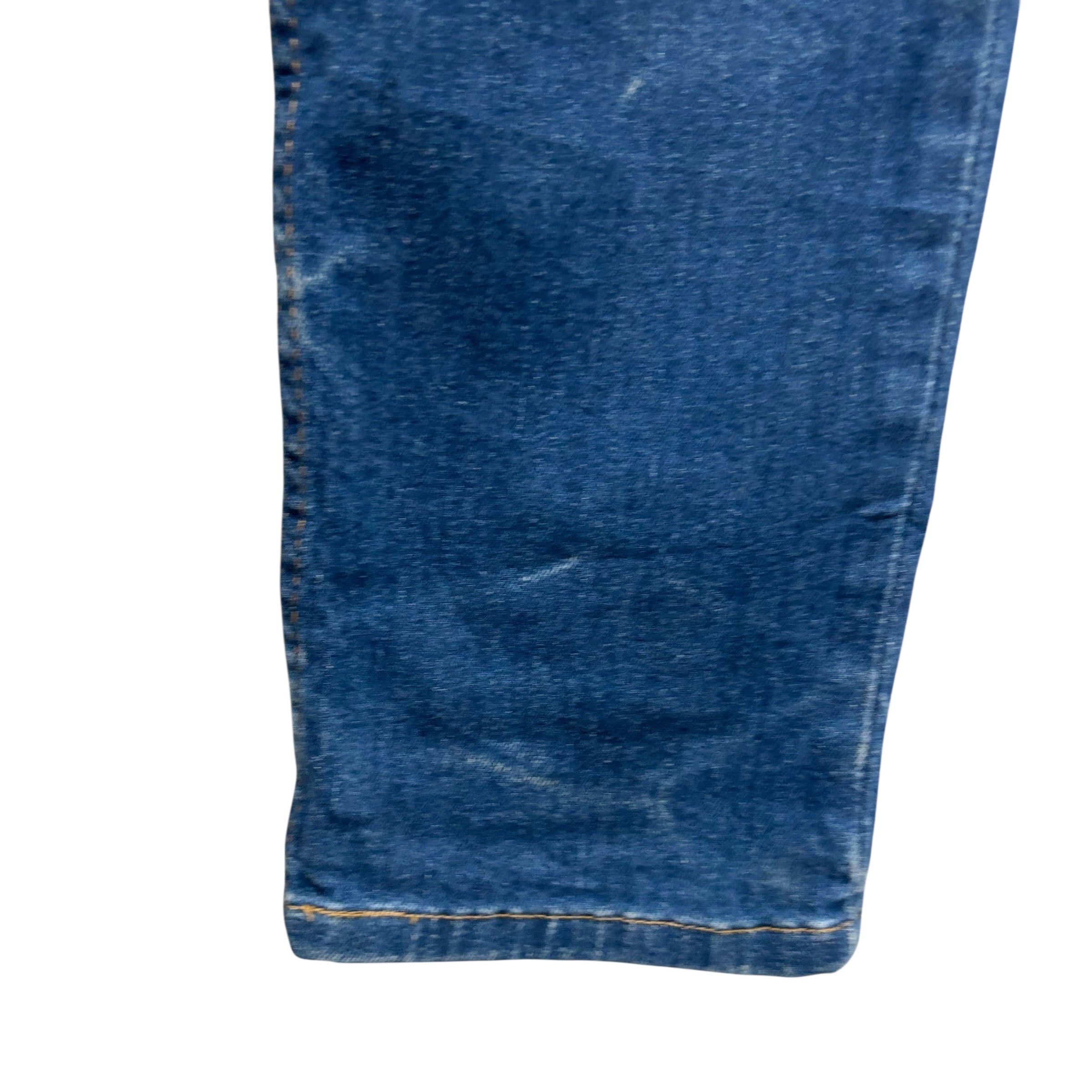 Levis 502 Jeans W31 L32 Mens Dark Blue Regular Tapered Fit Stretch Denim