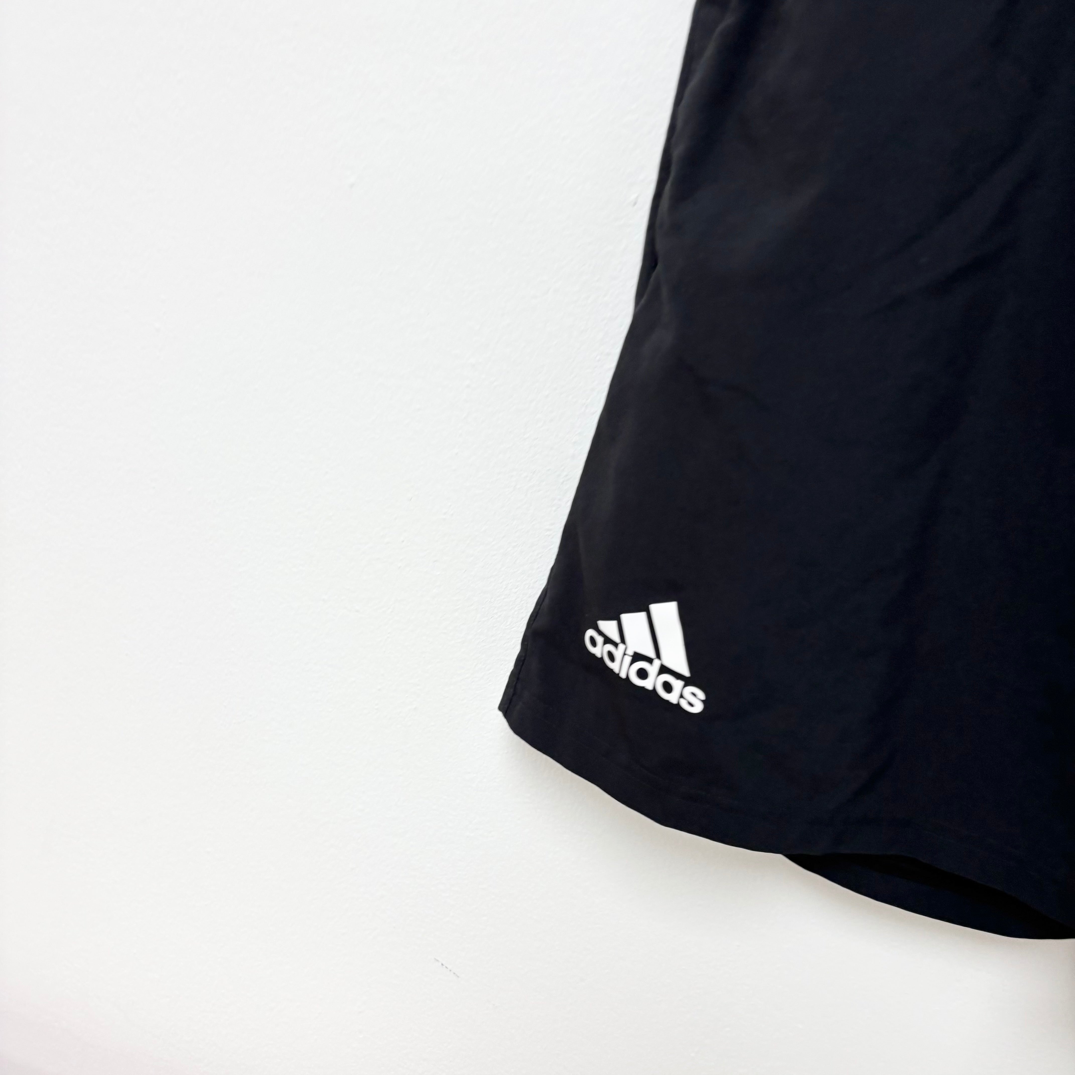 Adidas Shorts Mens XL Black Sports Running Gym Athletic Pockets Aeroready (E)