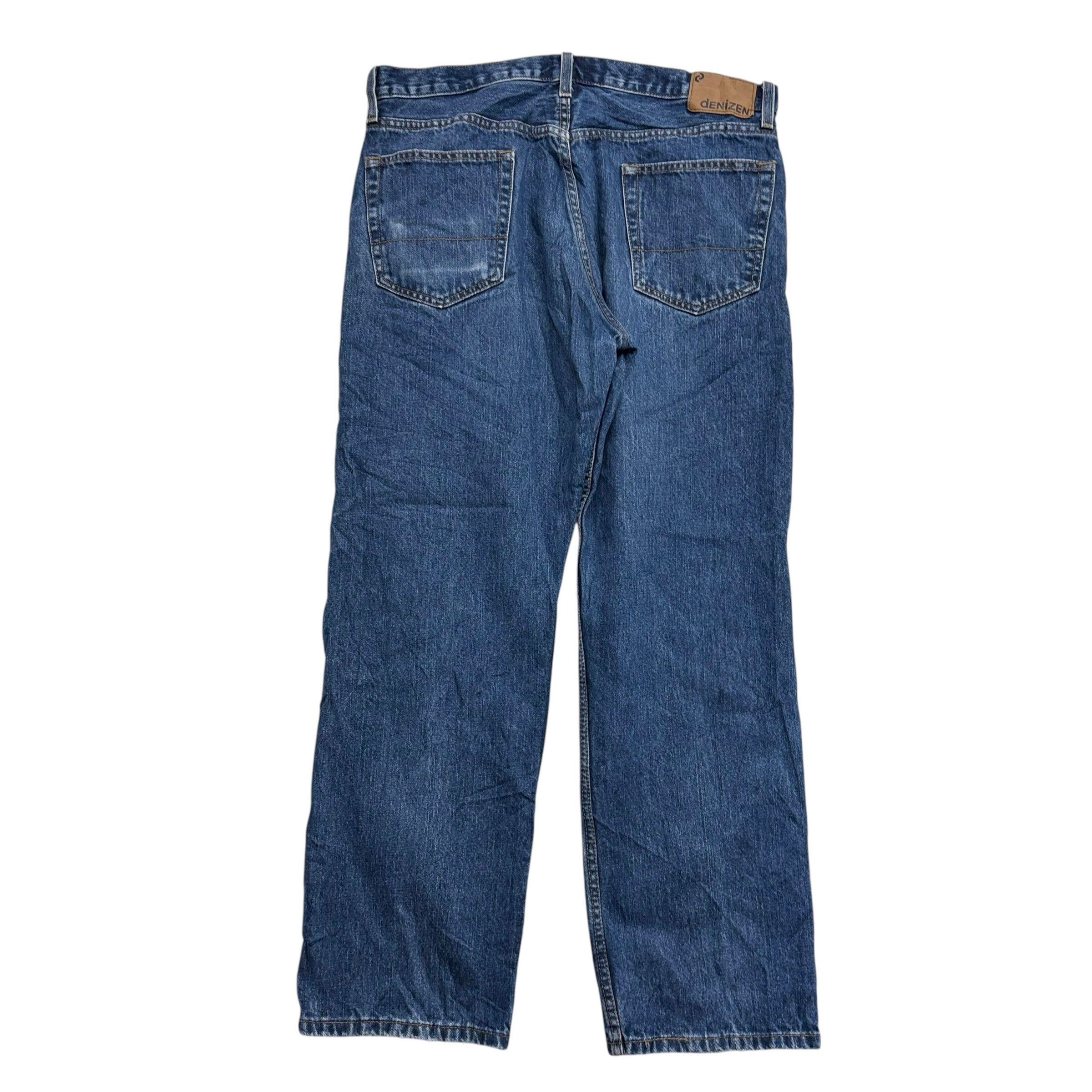 Levis Denizen Jeans W36 L30 Mens Mid Blue Regular Straight Vintage Denim (E)