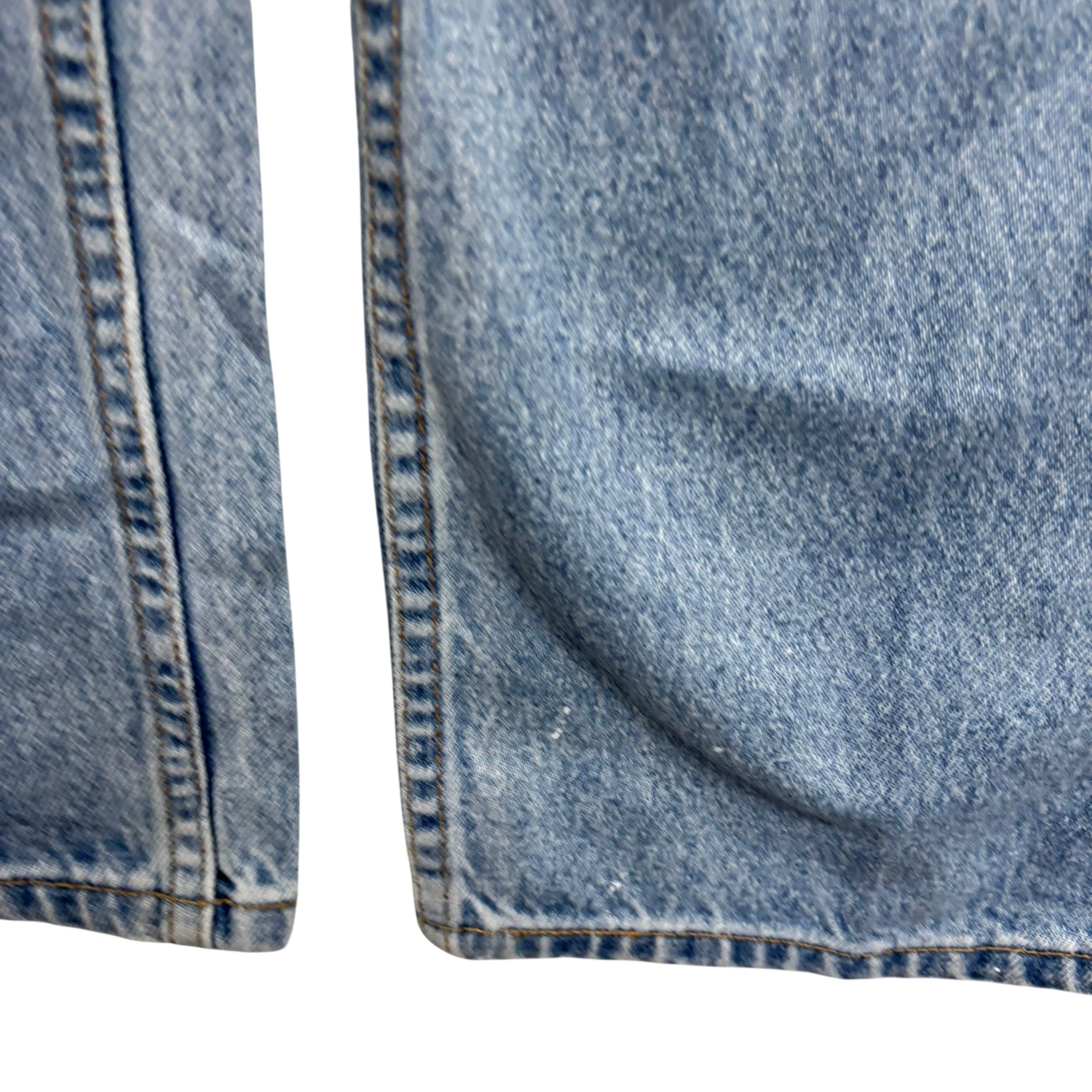 Levis Jeans W34 L34 Mens Light Blue Relaxed Straight Fit Vintage Denim