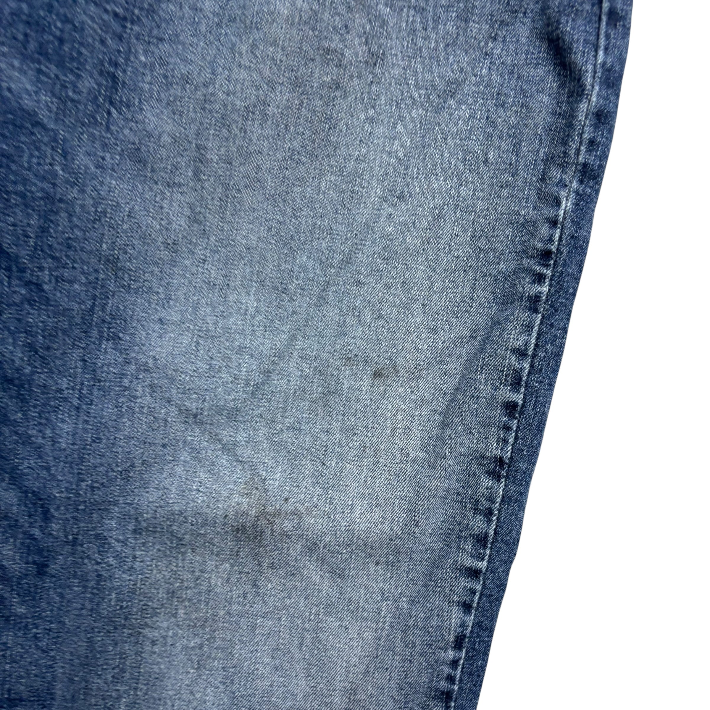 Levis 559 Jeans W42 L29 Mens Mid Blue Relaxed Straight Fit Stretch Denim