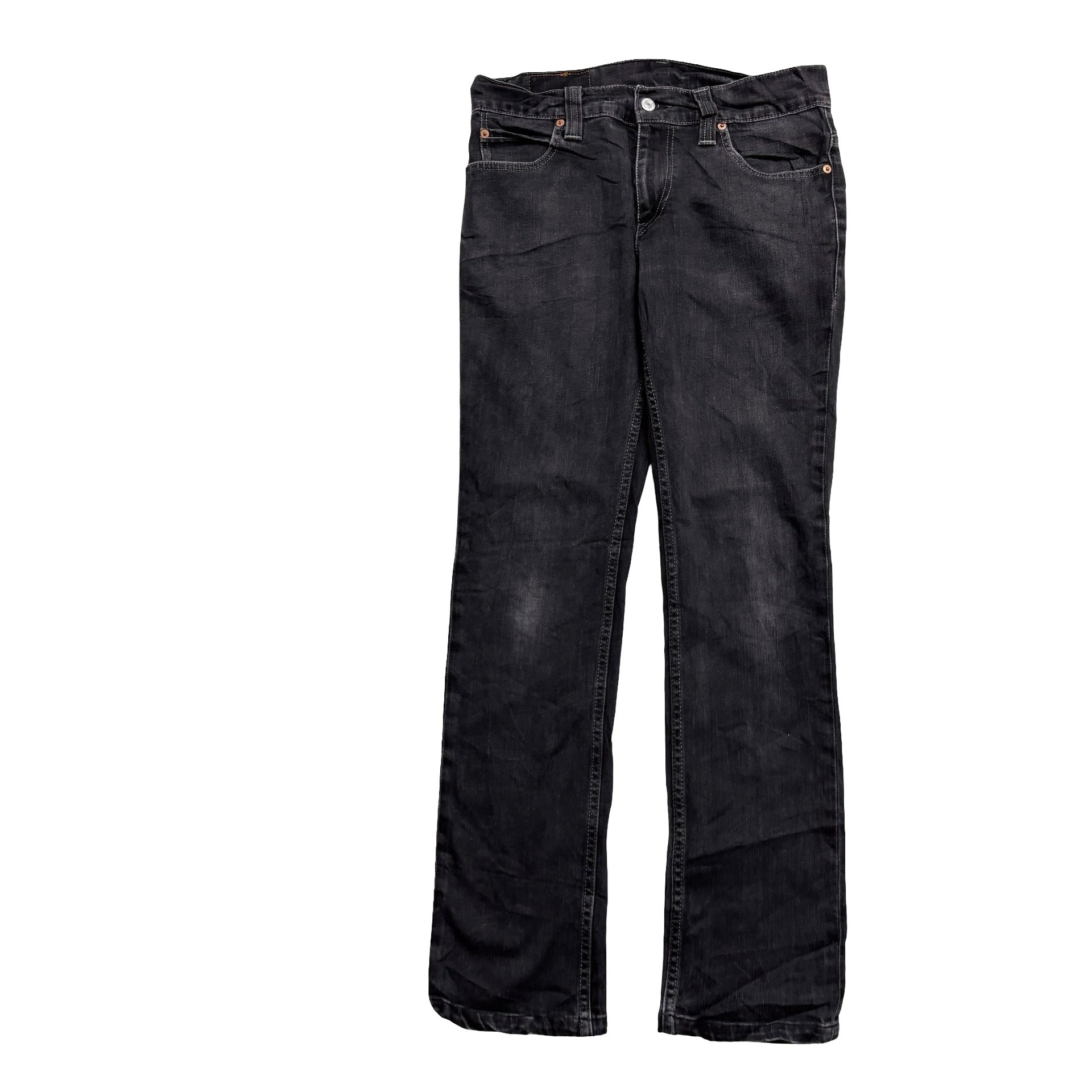 Levis 511 Jeans W32 L32 Mens Black Slim Fit Stretch Denim (E)