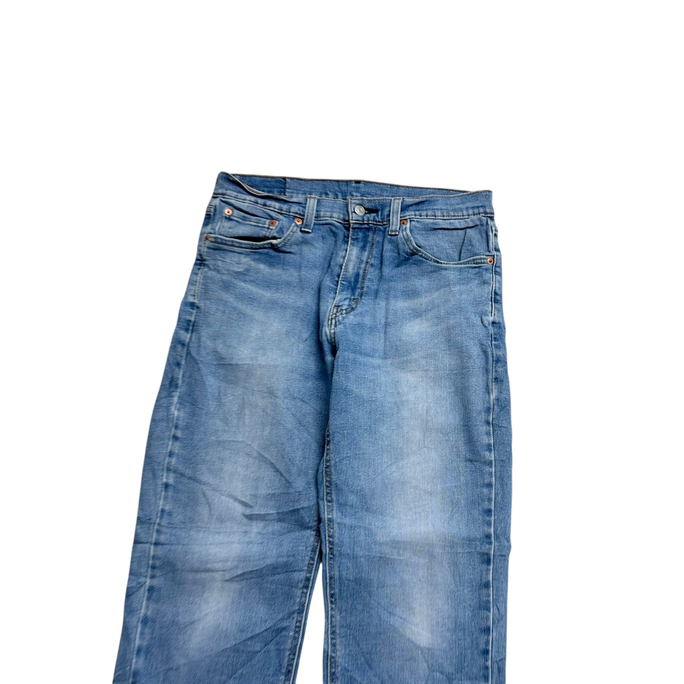 Levis 541 Jeans W32 L31 Mens Light Blue Athletic Tapered Fit Stretch Denim