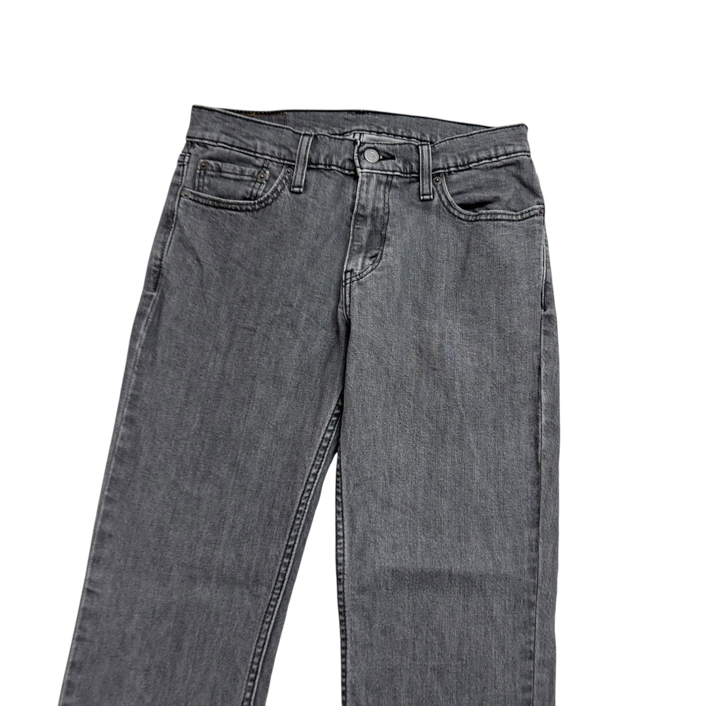 Levis 511 Jeans W30 L30 Mens Grey Slim Fit Stretch Denim (E)