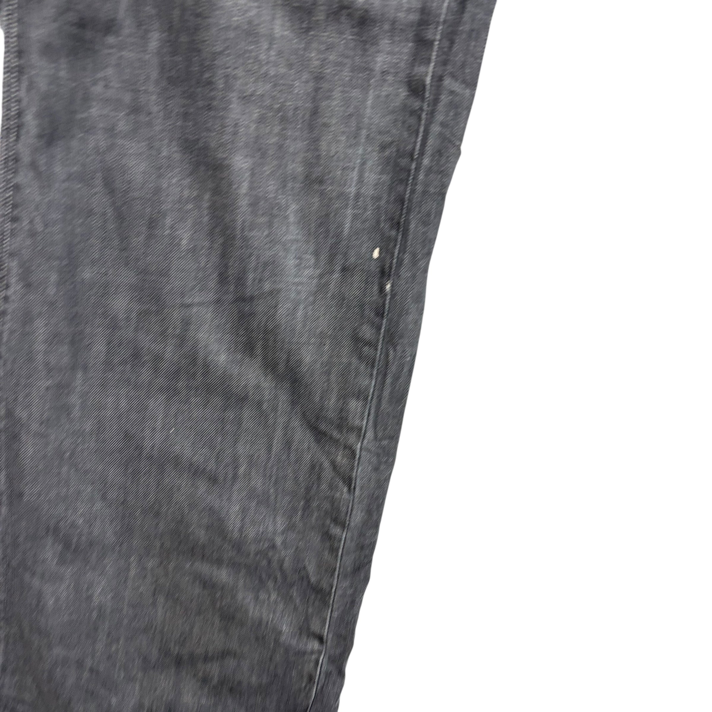 Levis 569 Jeans W38 L33 Mens Grey Baggy Relaxed Straight Fit Vintage Denim (F)