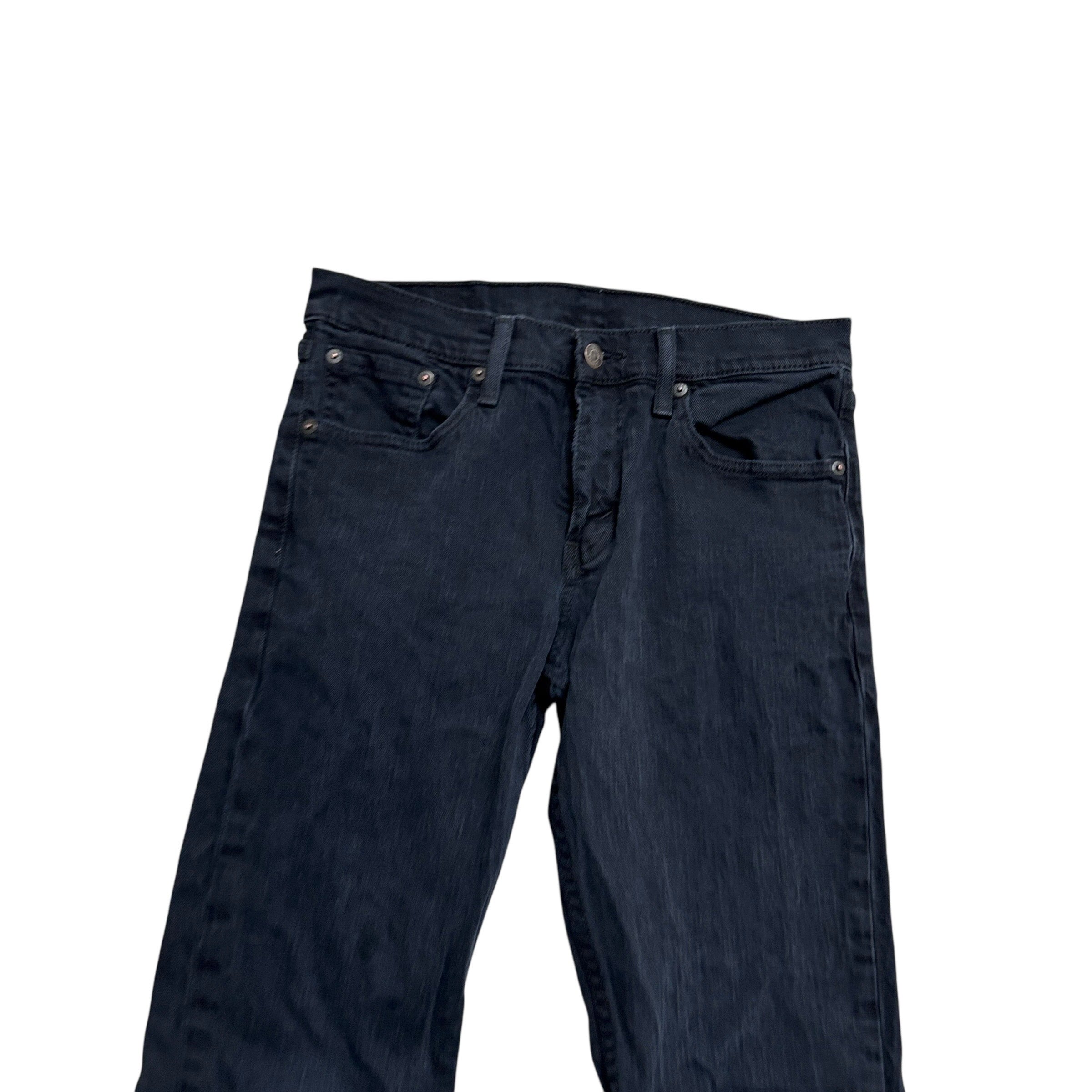 Levis 511 Jeans W29 L32 Mens Navy Blue Slim Fit Stretch Denim (E)