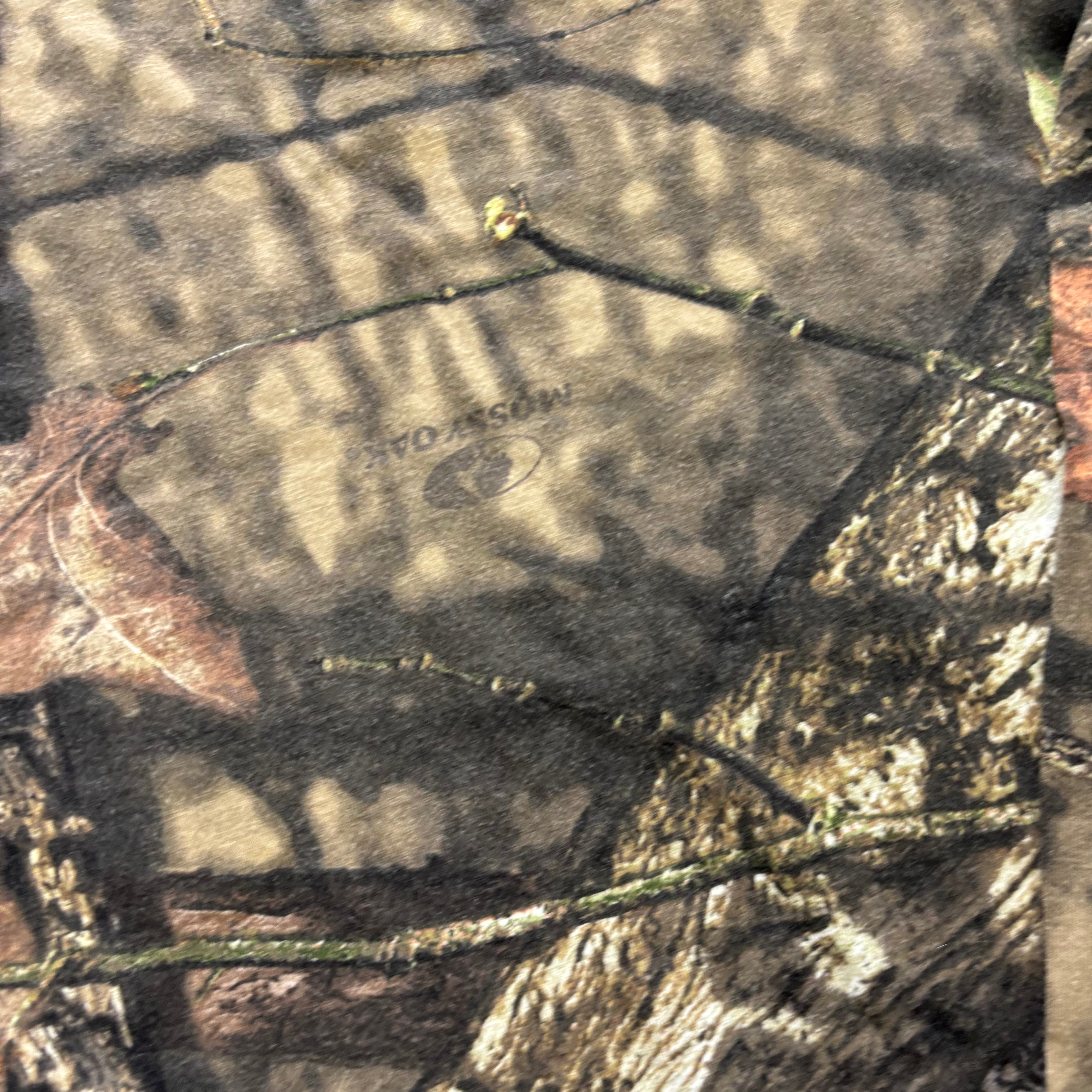 RealTree T Shirt Mens Large Camo Y2K Hunting Long Sleeve Mossy Oak (E)