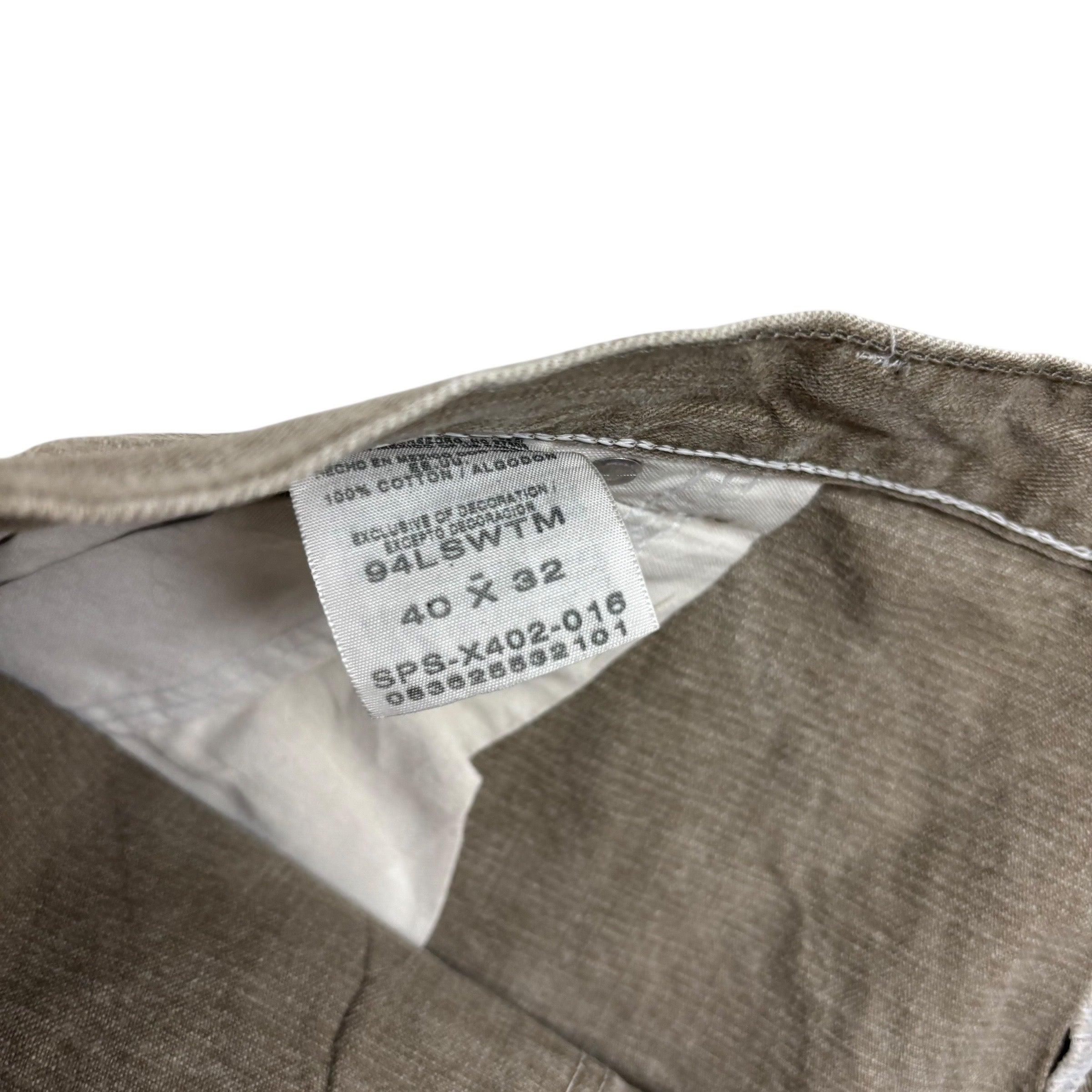 Wrangler Carpenter Jeans W40 L32 Mens Olive Relaxed Straight Fit Vintage