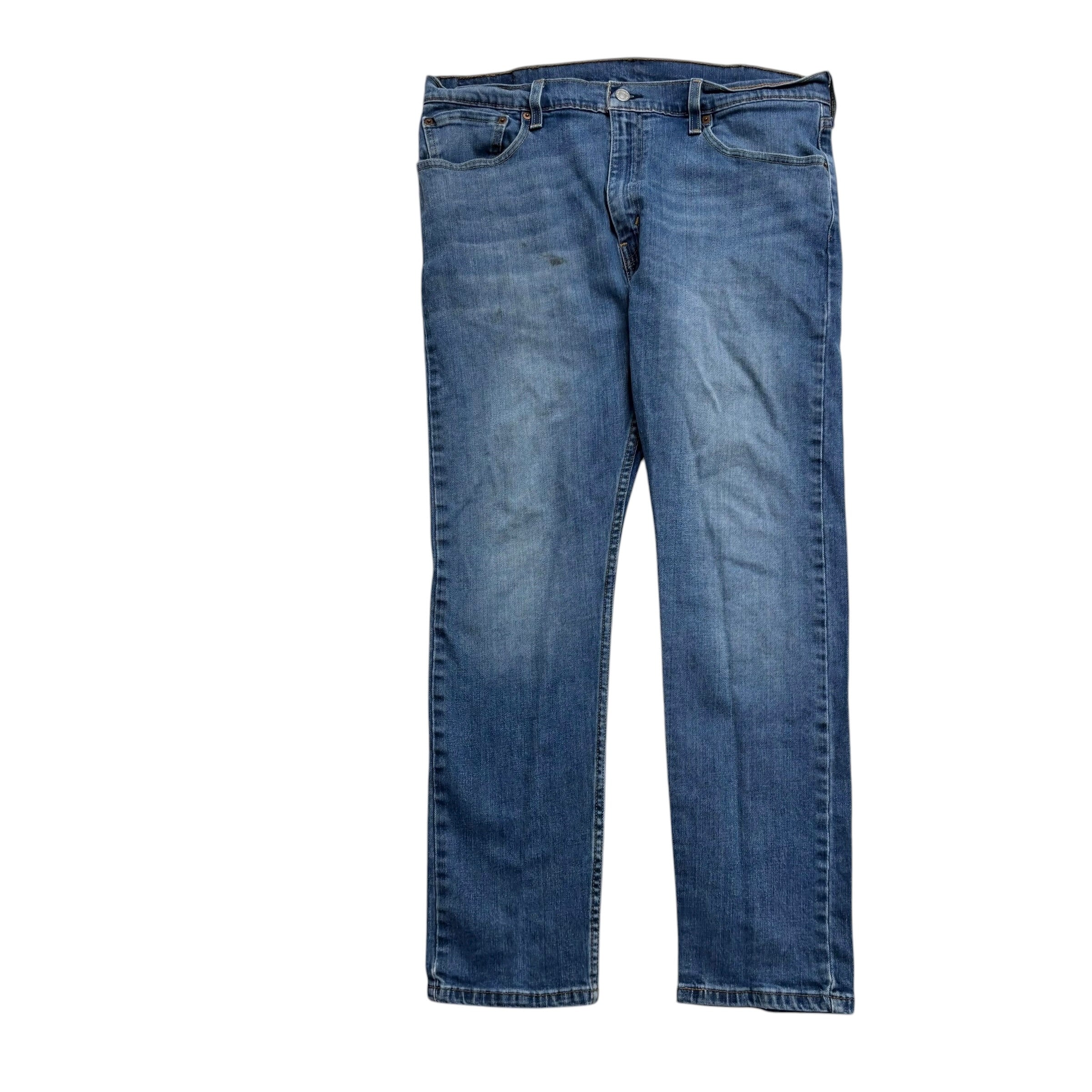 Levis 512 Jeans W36 L29 Mens Mid Blue Slim Tapered Fit Stretch Denim (F)