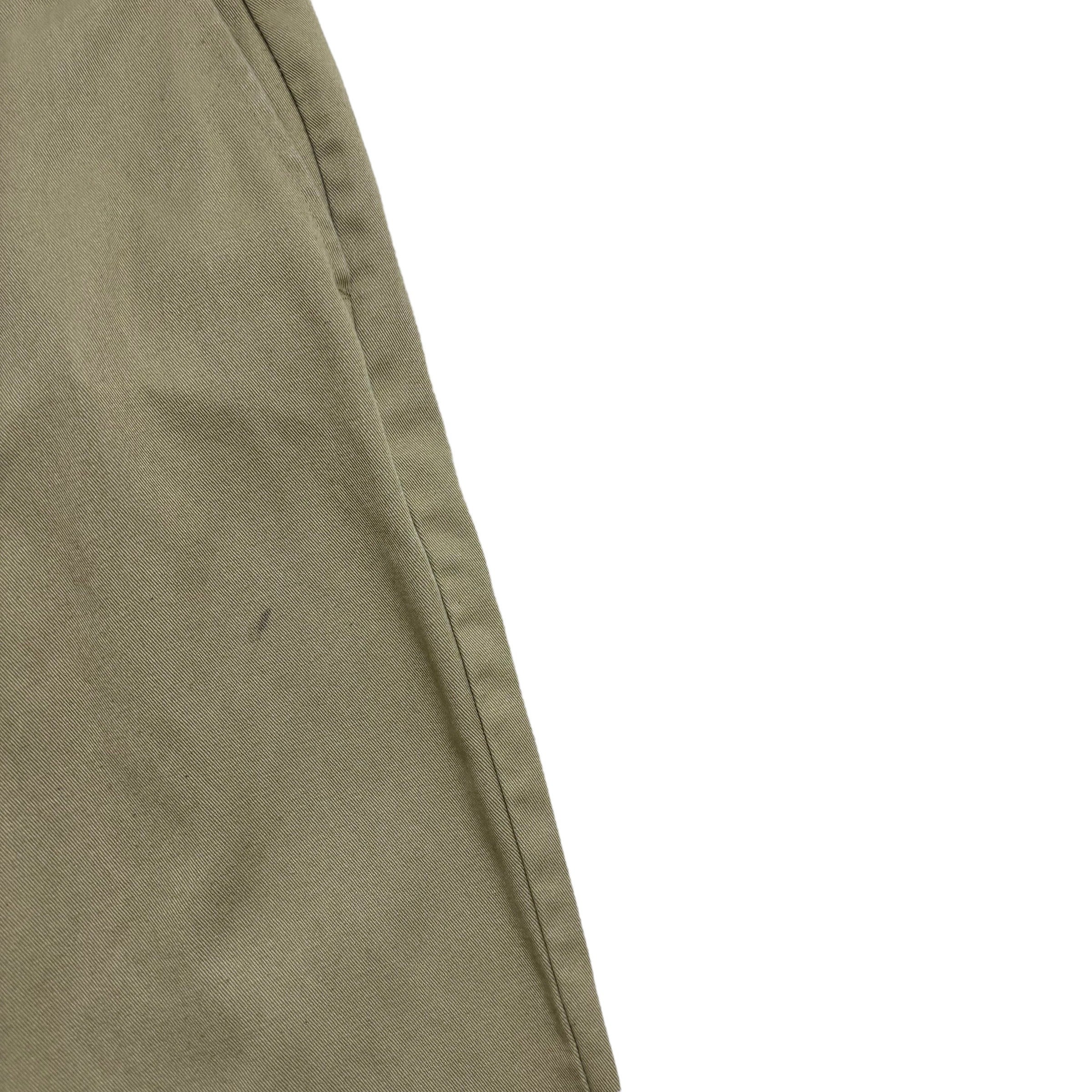 Dickies 874 Trousers W42 L31 Mens Beige Pants Original Straight Fit Workwear
