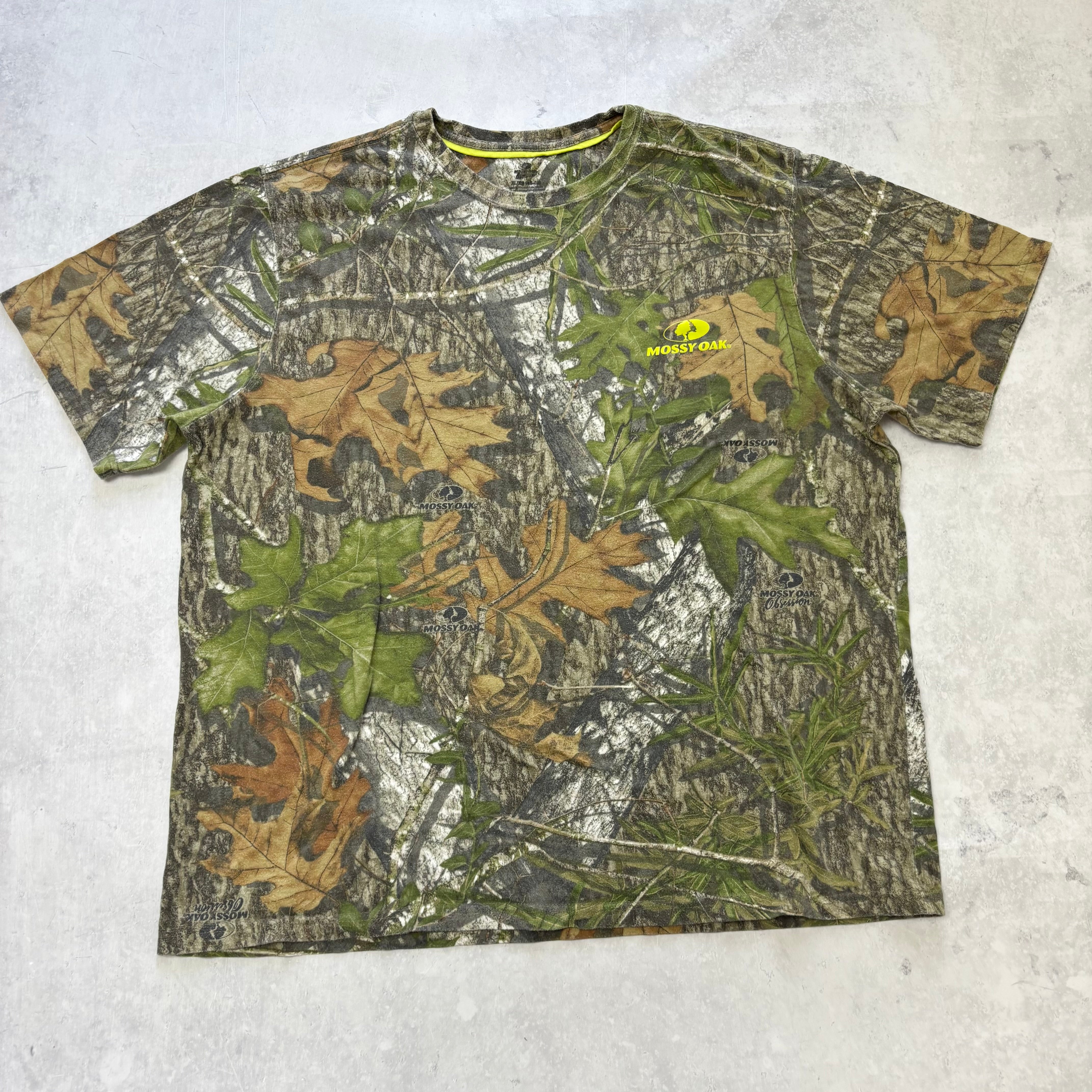 RealTree T Shirt Mens XL Camo Y2K Hunting Mossy Oak (E)