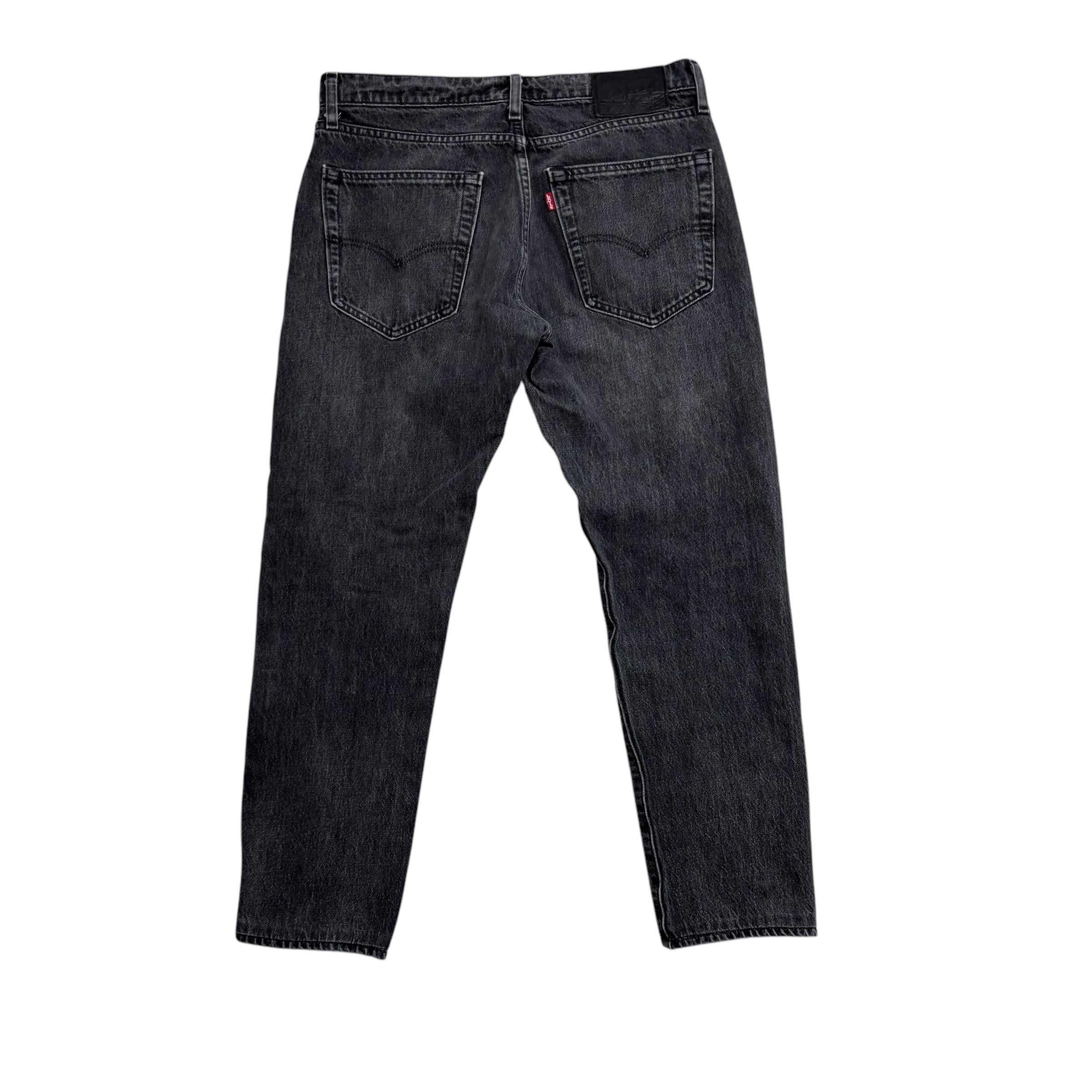 Levis 512 Jeans W31 L27 Mens Black Slim Tapered Fit Stretch Premium Denim (E)