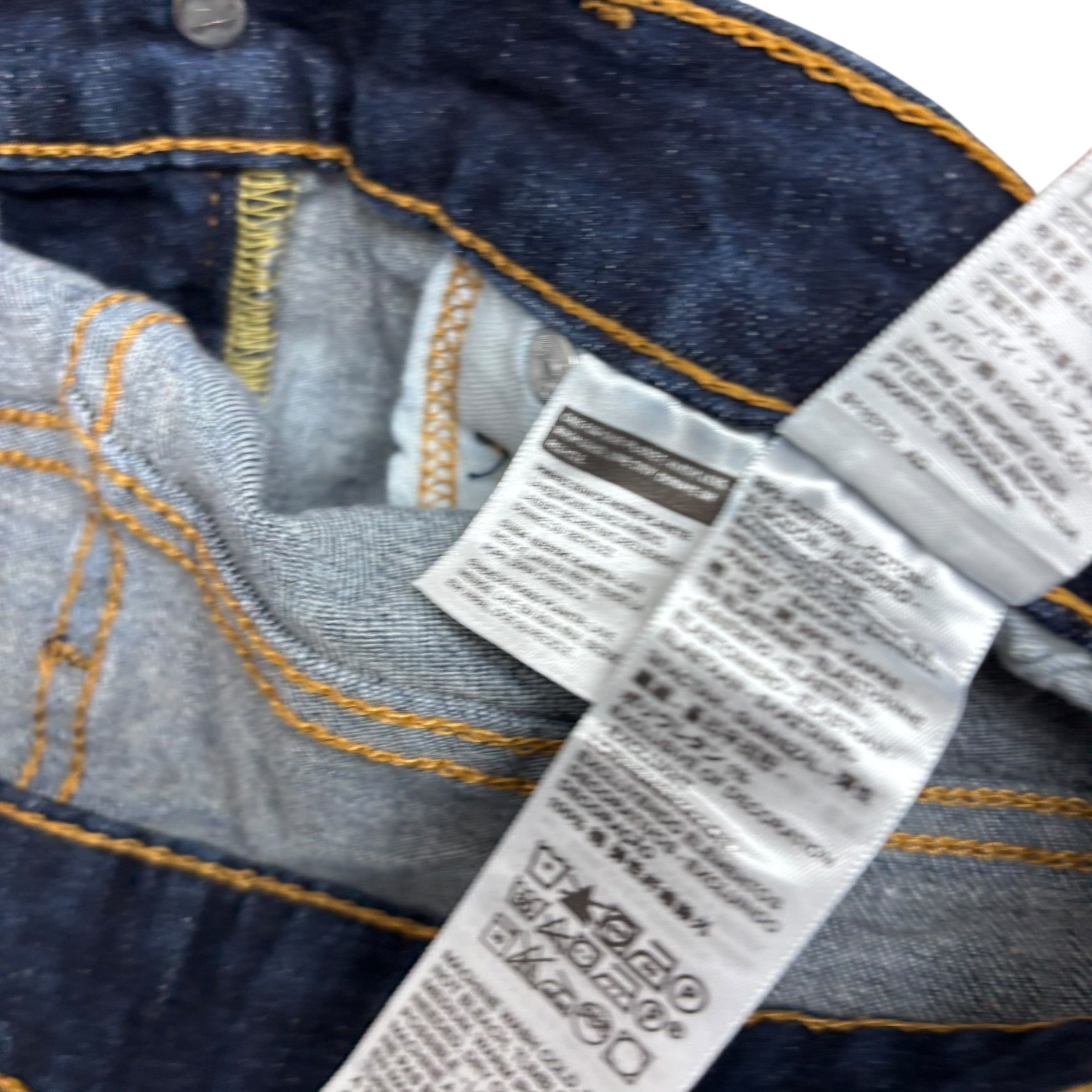 Levis 514 Jeans W29 L27 Mens Dark Blue Slim Straight Fit Stretch Denim