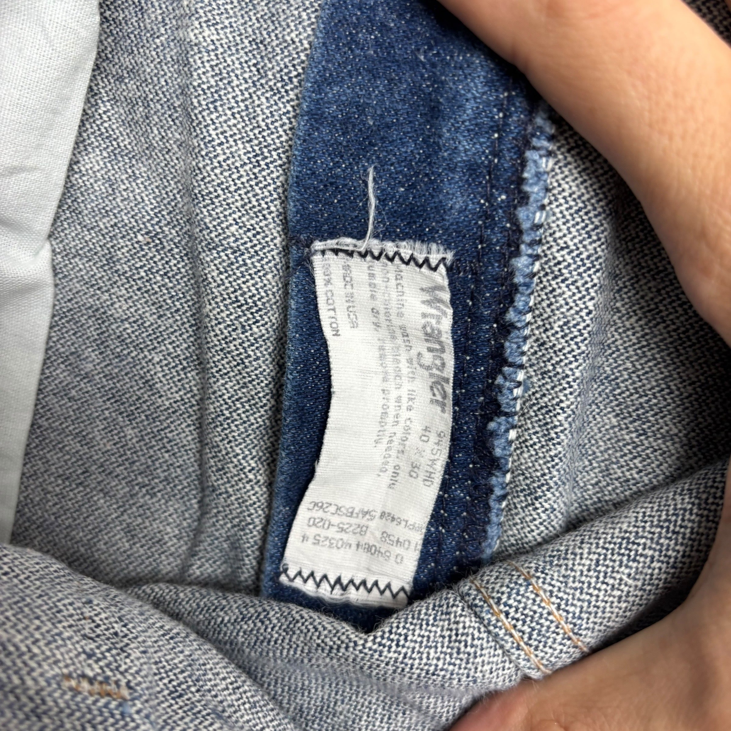 Wrangler Jeans Cowboy Cut W38 L30 Mens Dark Blue 945 Bootcut Fit Denim