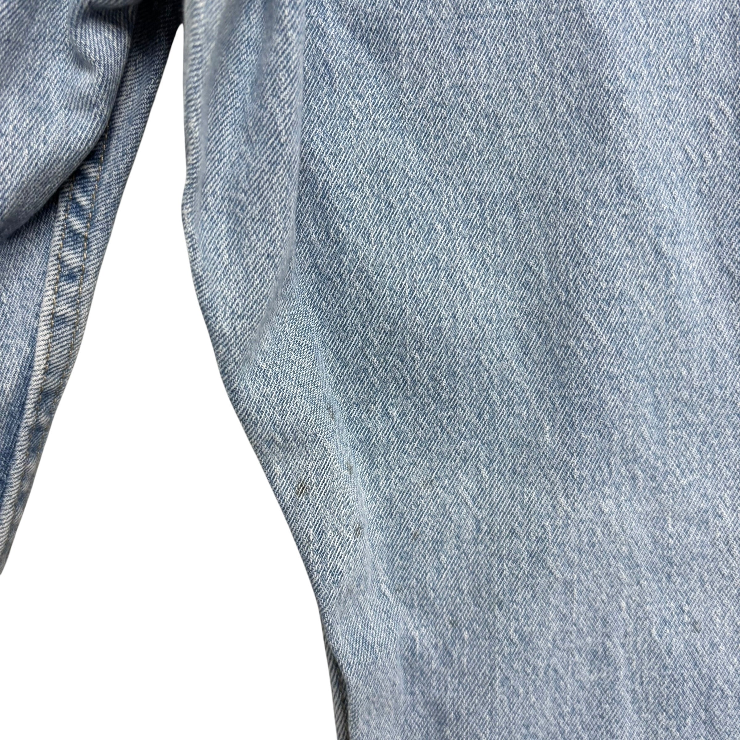 Wrangler Jeans W40 L30 Mens Light Blue Regular Straight Fit Stretch Denim