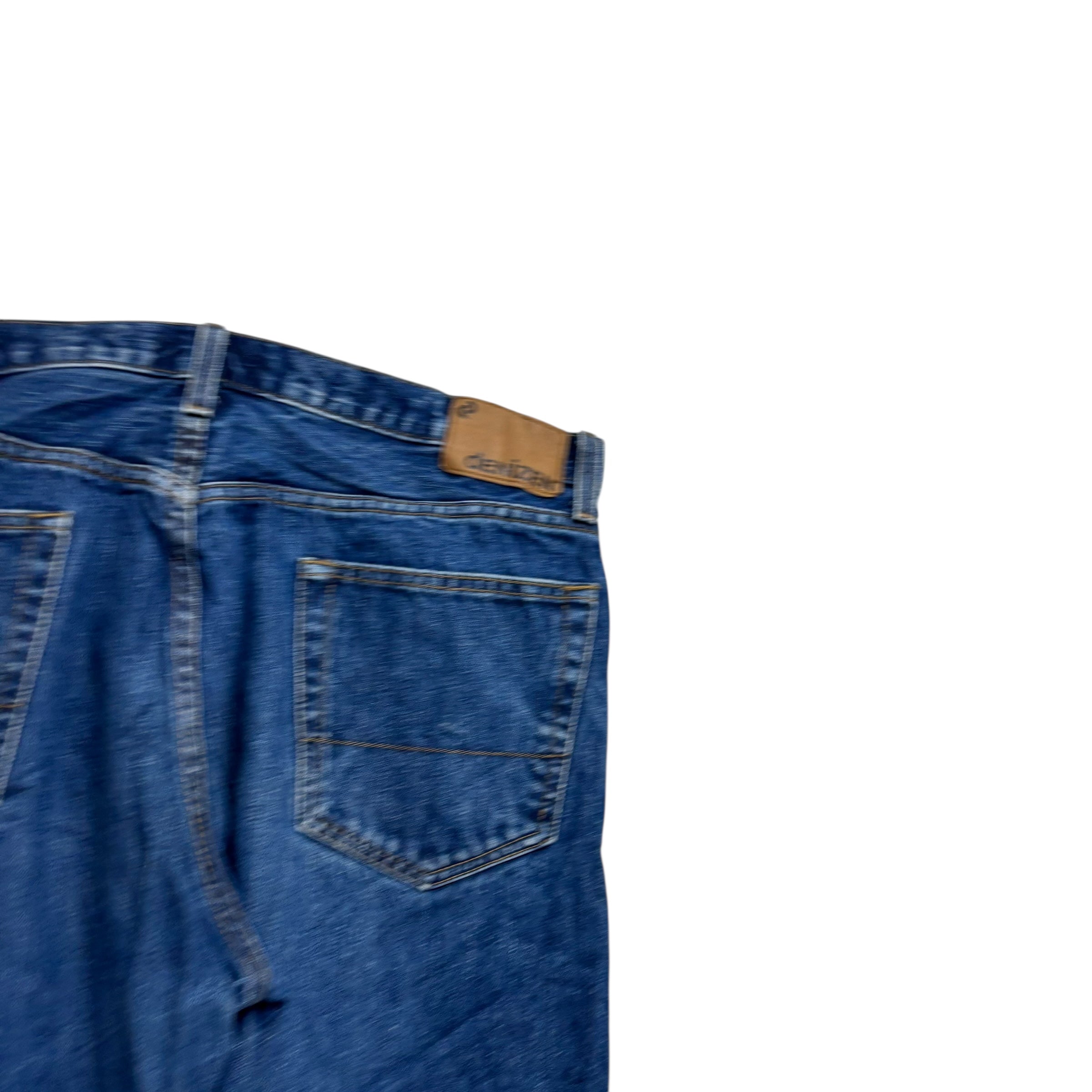 Levis Denizen Jeans W36 L30 Mens Mid Blue Regular Straight Vintage Denim (E)