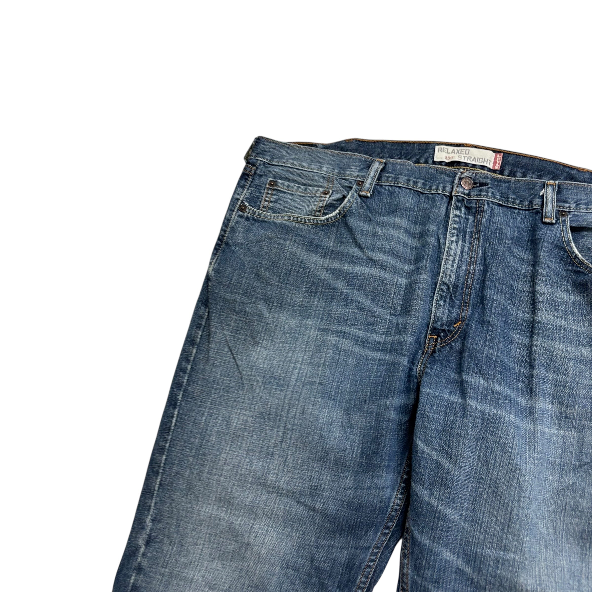Levis 559 Jeans W44 L30 Mens Mid Blue Baggy Relaxed Straight Fit Vintage Denim