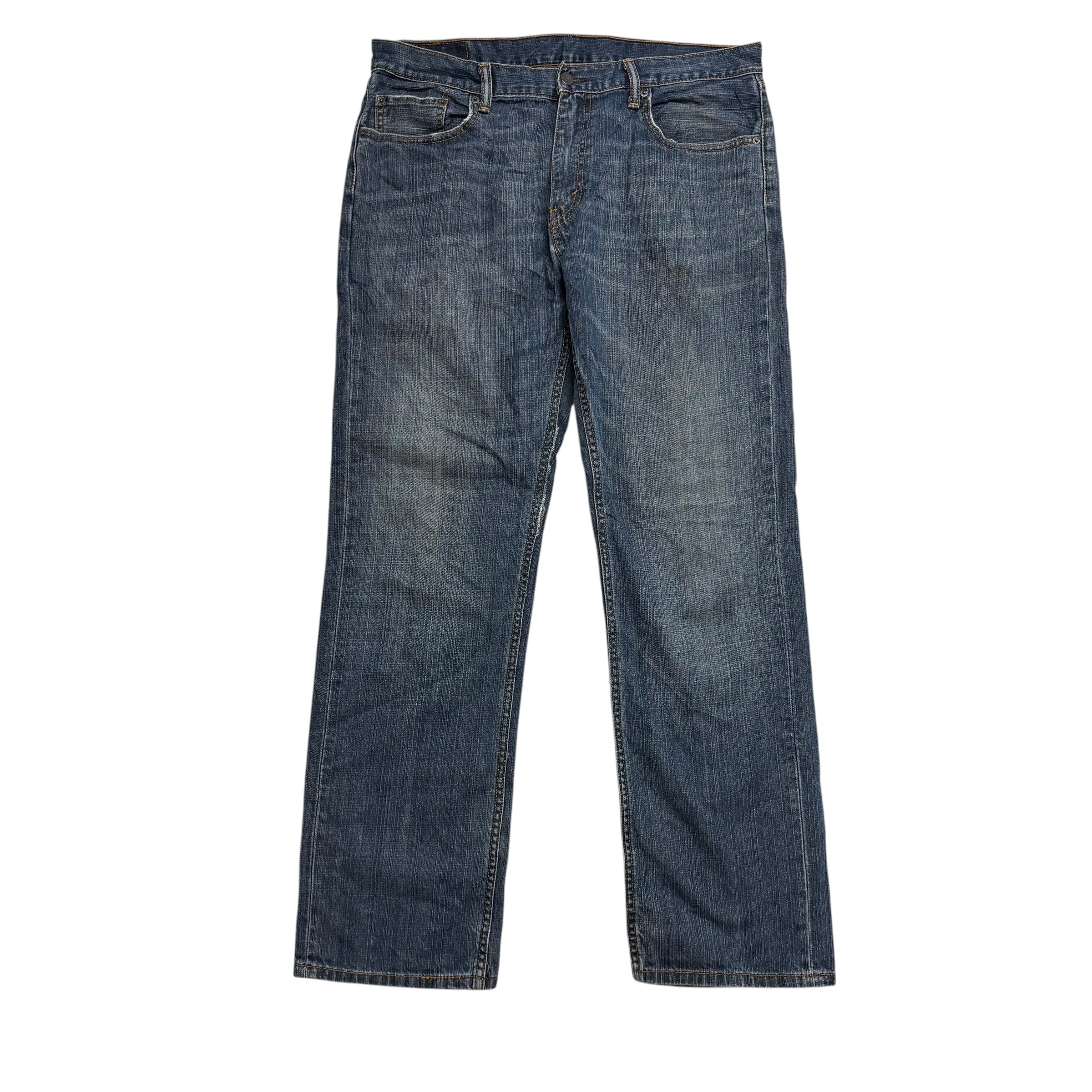 Levis 559 Jeans W36 L34 Mens Dark Blue Baggy Relaxed Straight Fit Denim