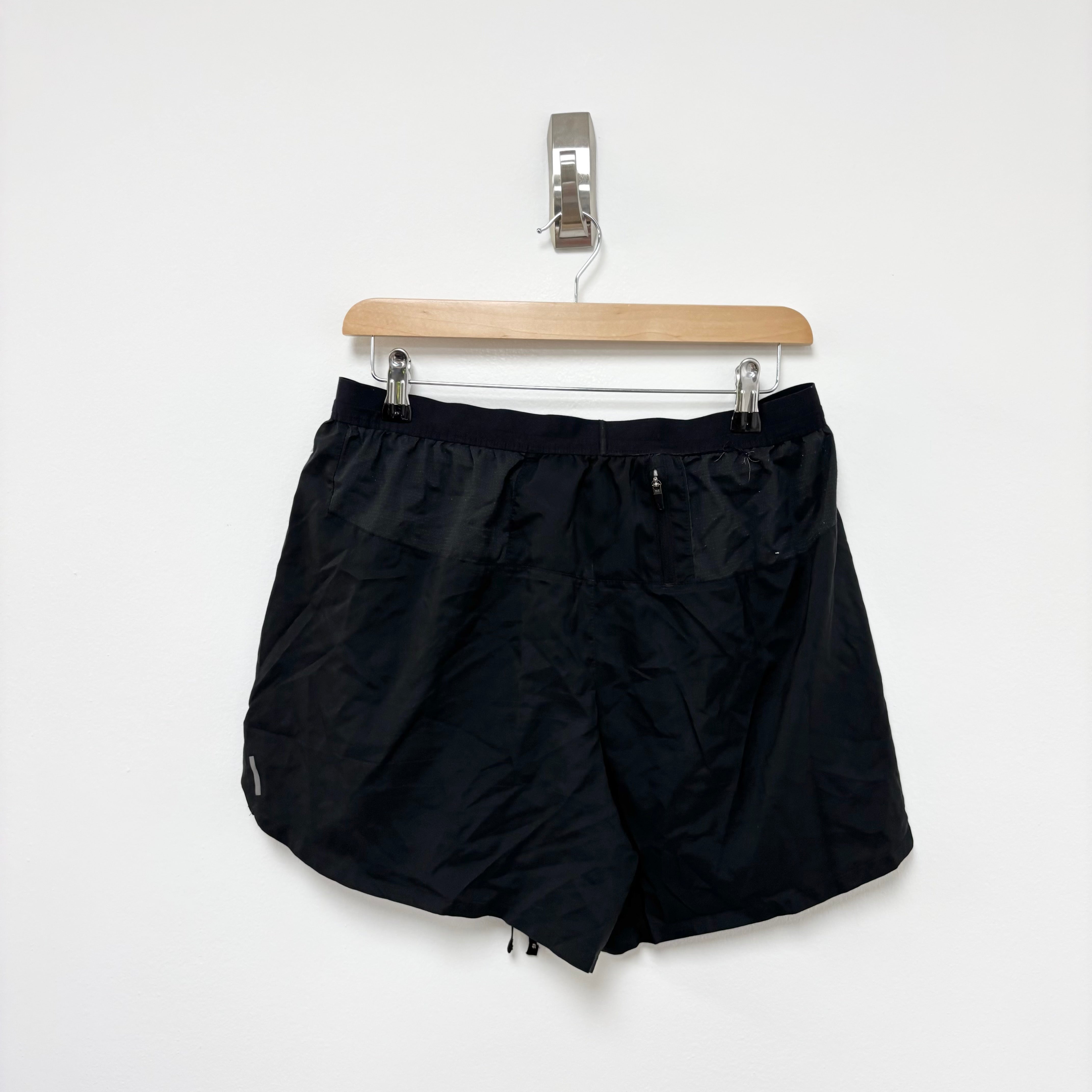 Nike Shorts Womens Large Black Running Sports Gym Athletic