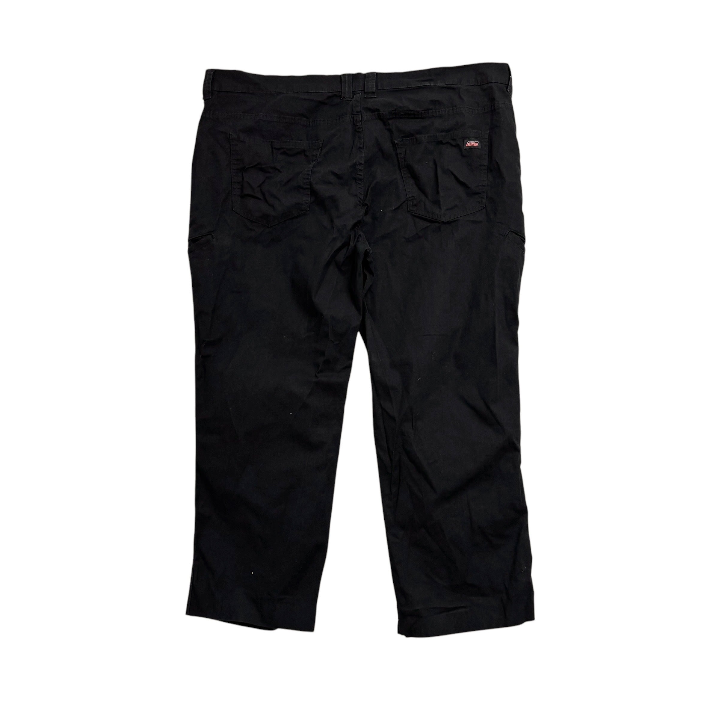 Dickies Carpenter Pants W42 L27 Mens Black Relaxed Straight Trousers (E)