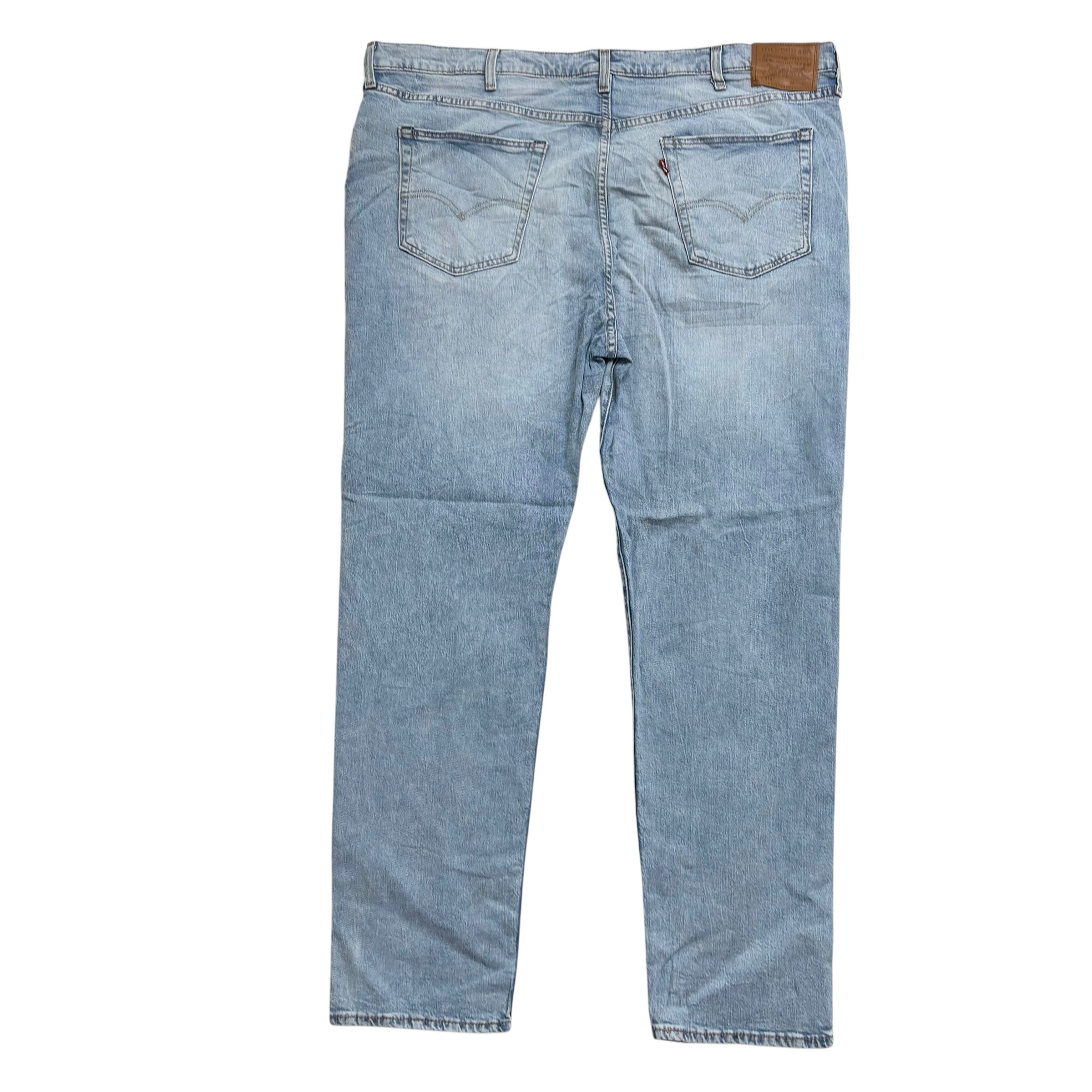 Levis 512 Jeans W44 L33 Mens Light Blue Slim Tapered Fit Stretch Premium Denim