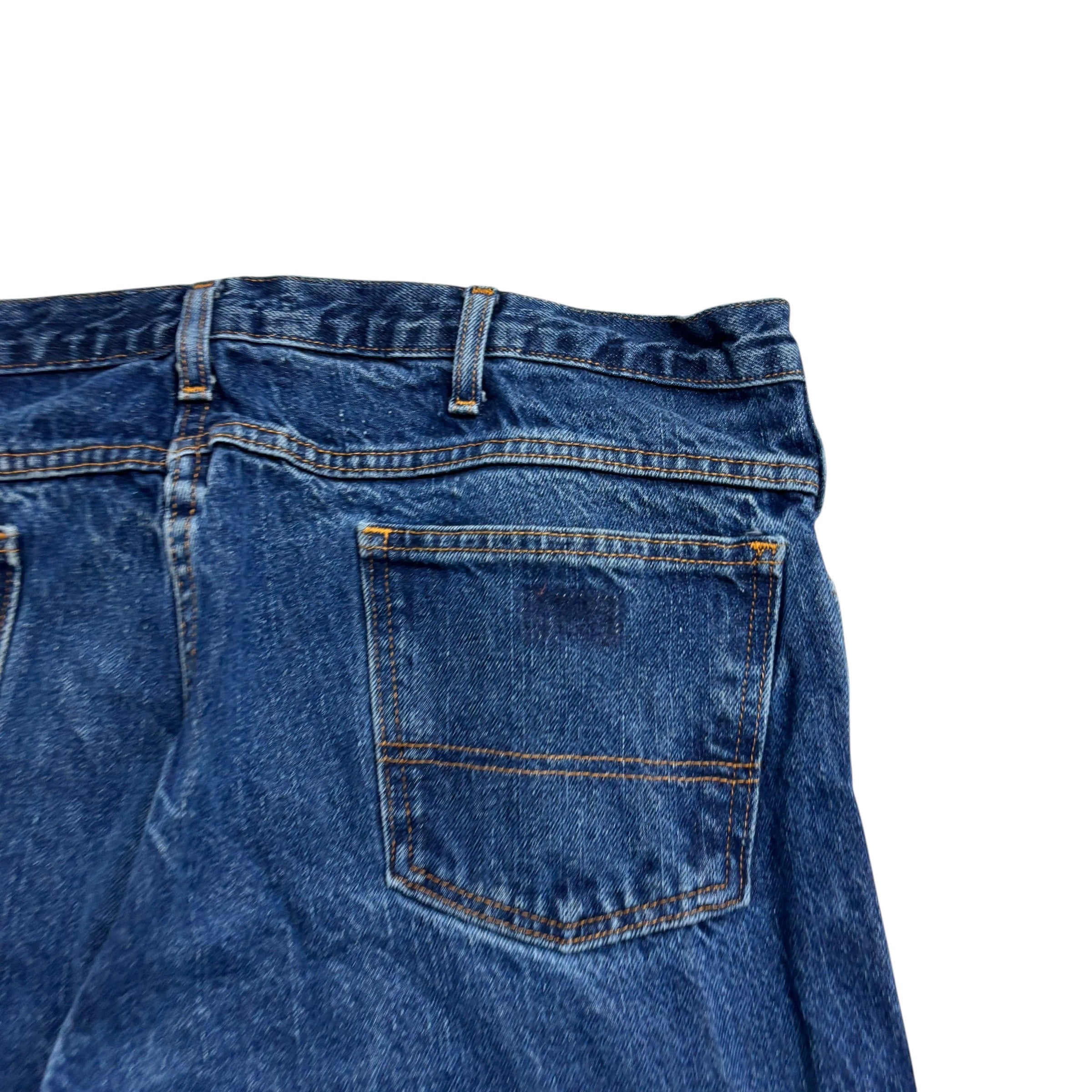 Dickies Jeans W40 L30 Mens Dark Blue Relaxed Straight Fit Denim