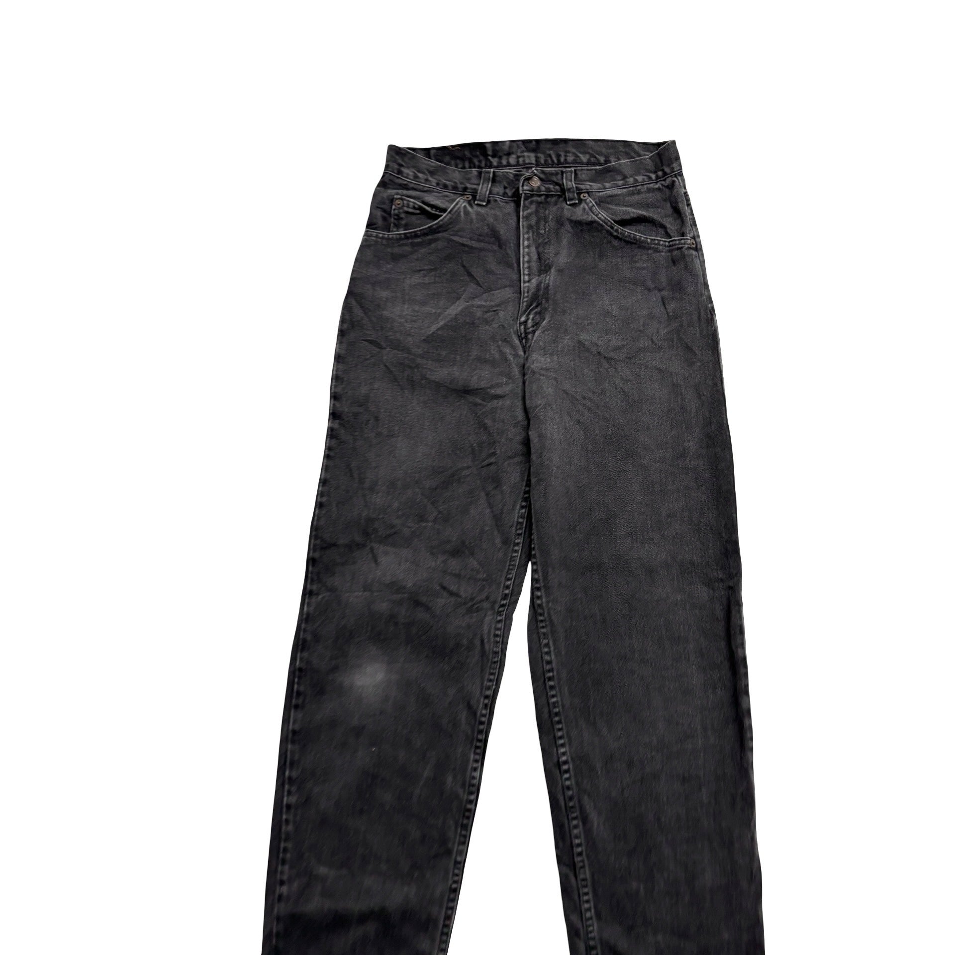 Levis Orange Tab Jeans W30 L32 Mens Black Relaxed Tapered Fit Vintage Denim