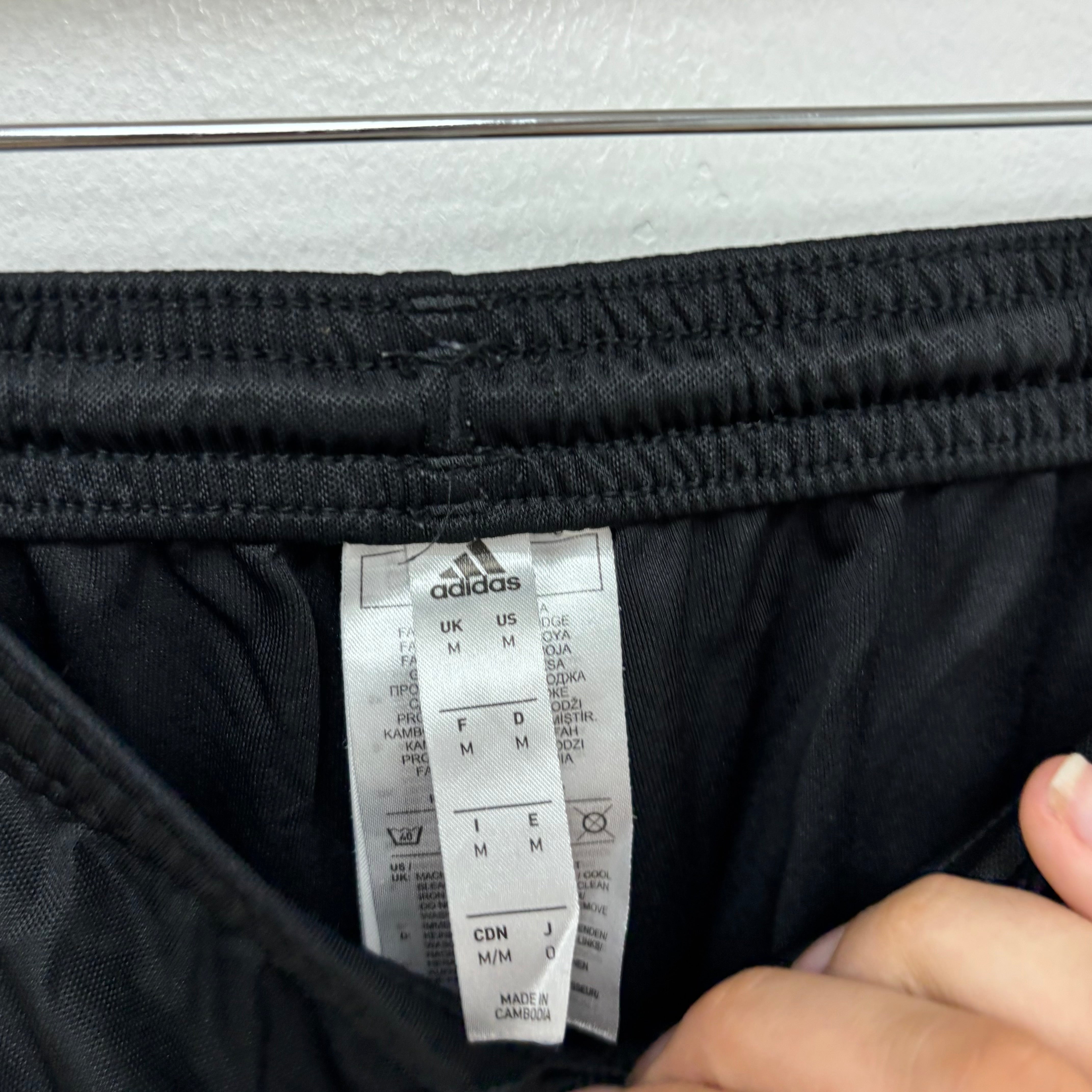 Adidas Shorts Mens Small Black Sports Running Gym Athletic (E)