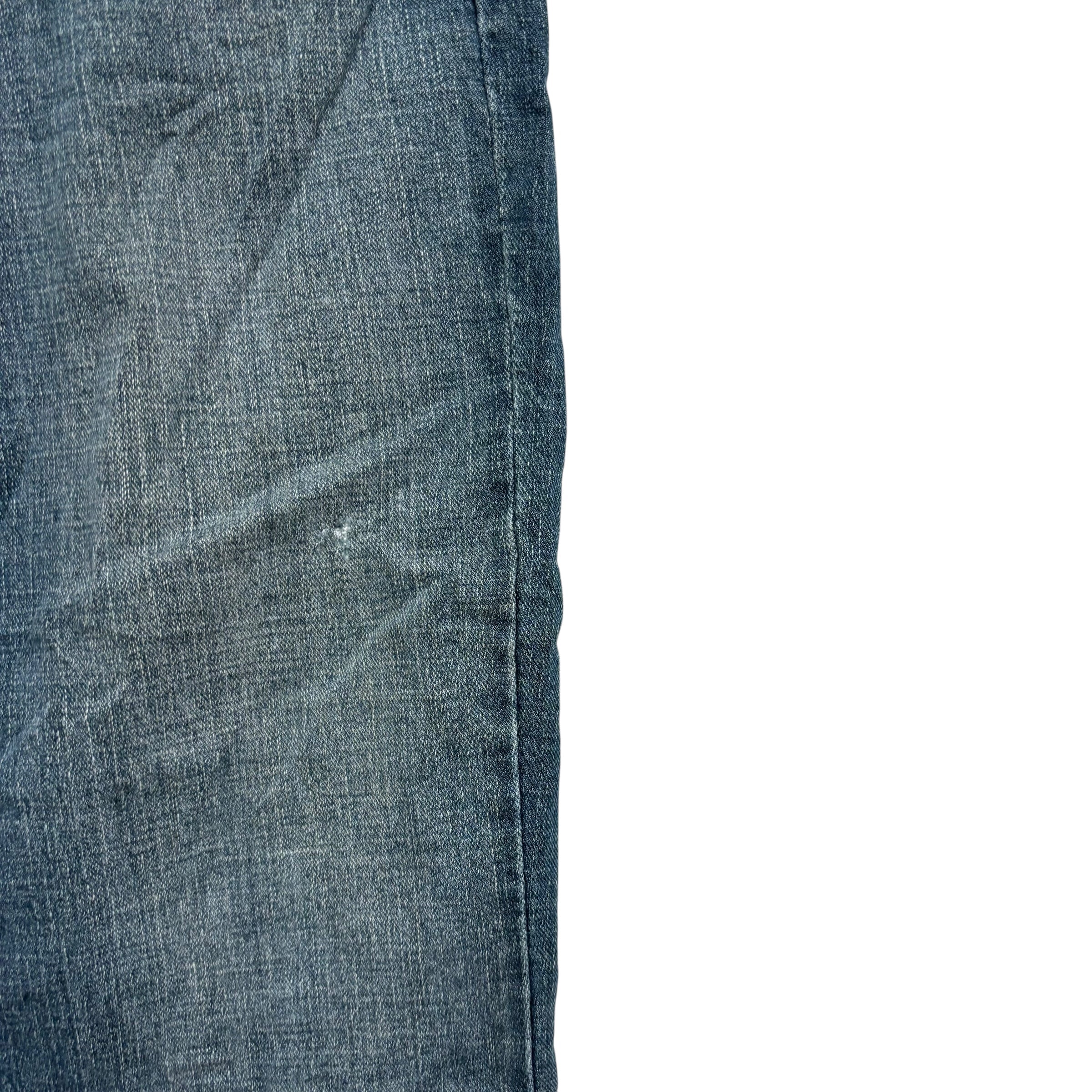 Levis Signature Jeans W32 L32 Mens Blue Regular Straight Stretch Denim