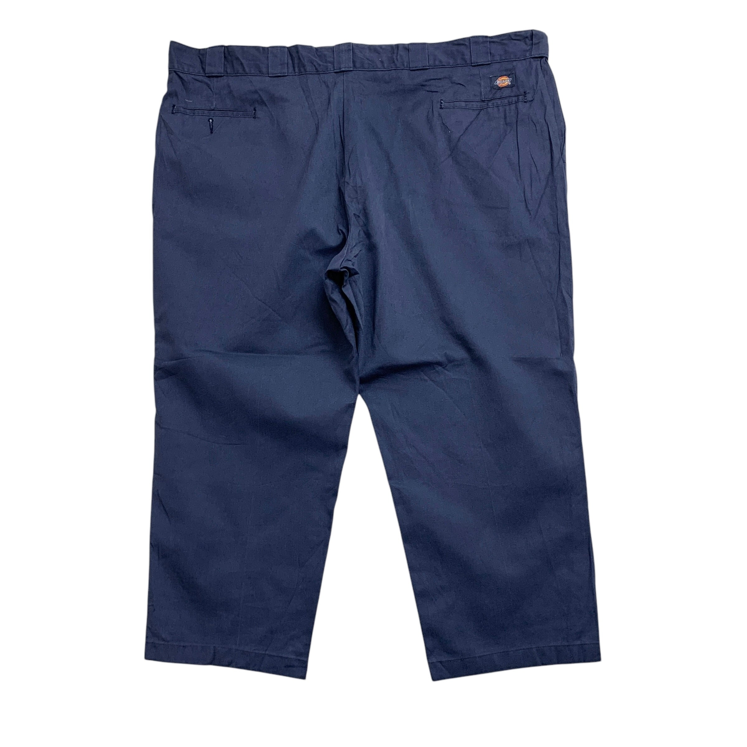Dickies 874 Trousers W50 L26 Mens Blue Pants Original Straight Fit Workwear