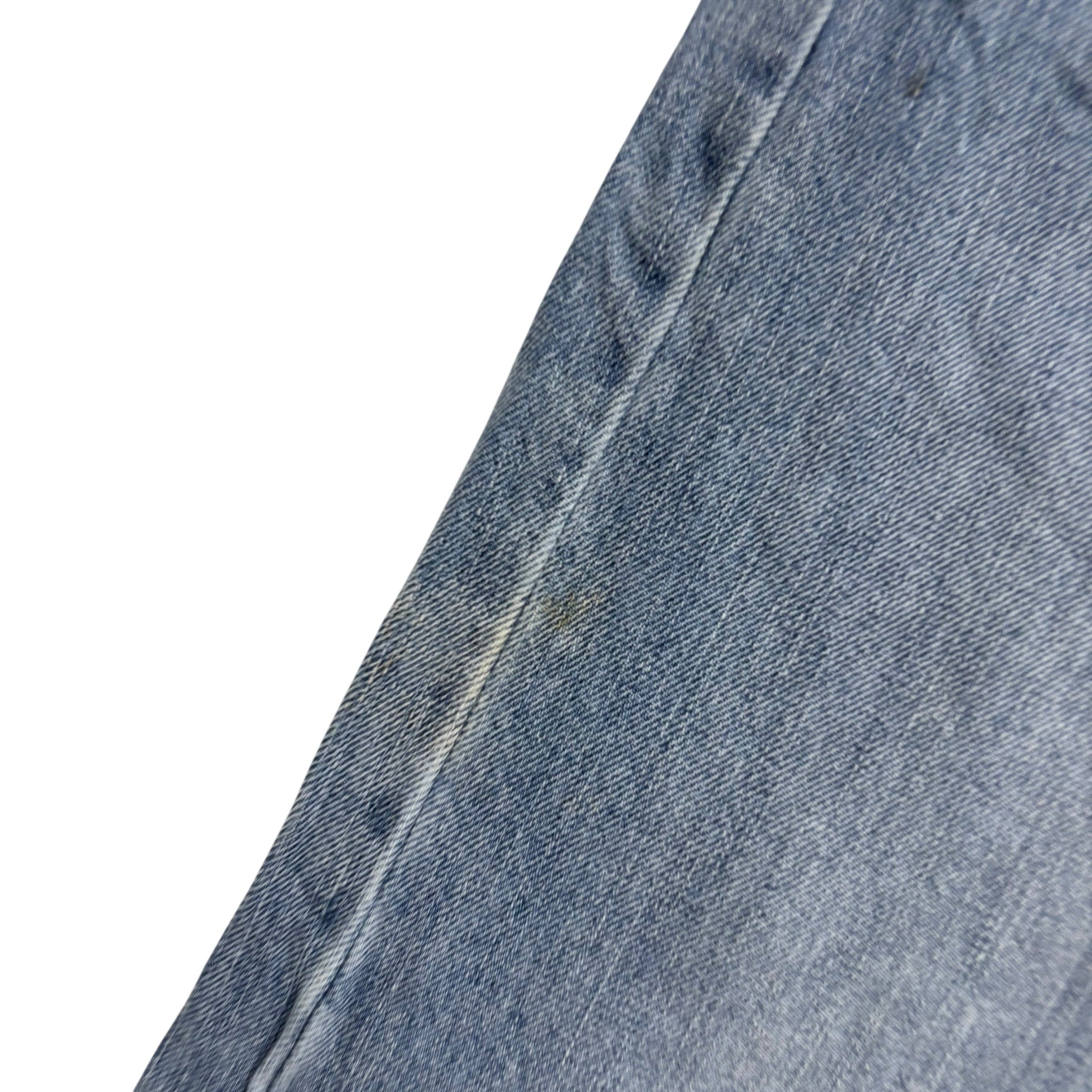 Levis 505 Jeans W38 L29 Mens Light Blue Regular Straight Fit Denim