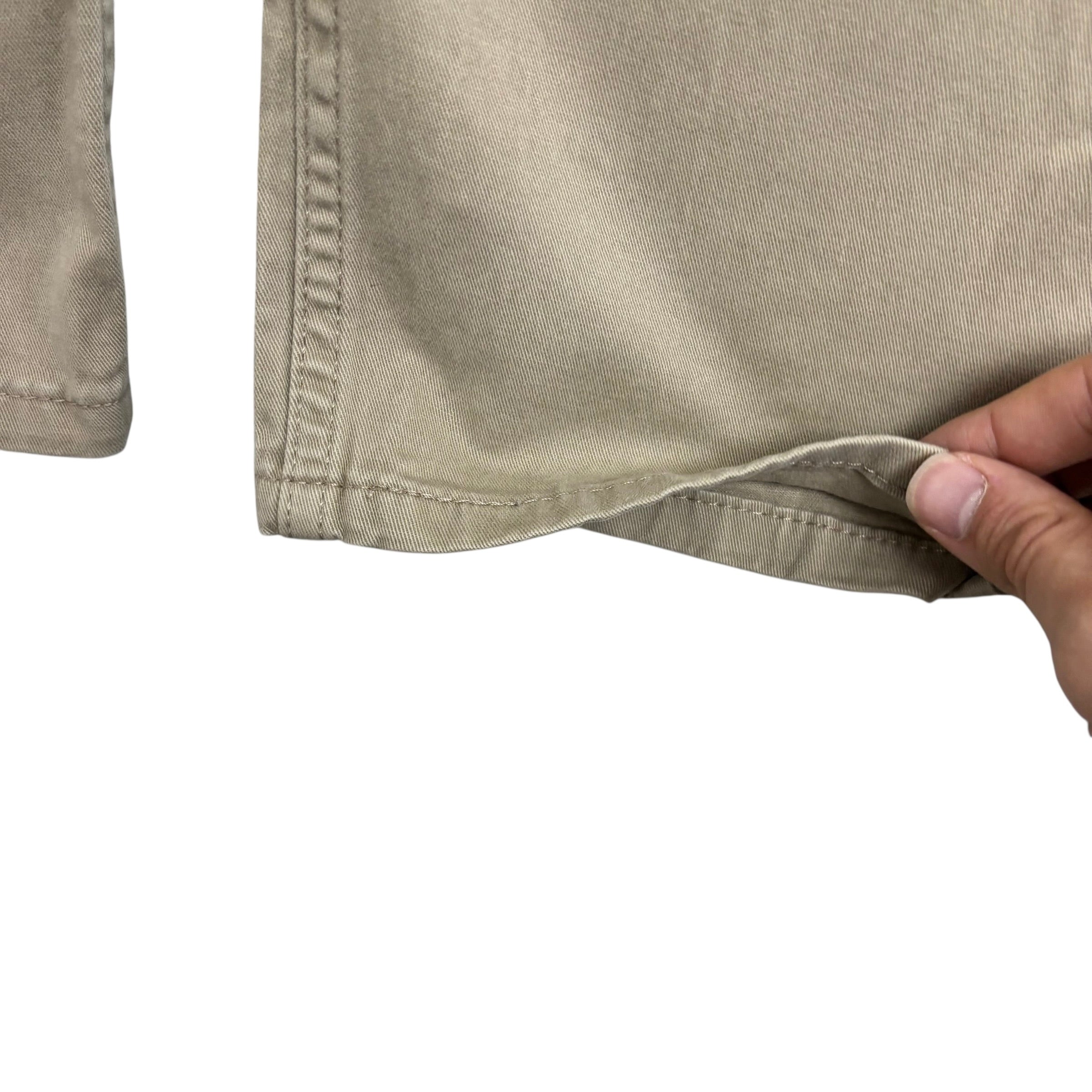 Levis 514 Trousers W34 L27 Mens Beige Slim Straight Fit Stretch Pants (E)