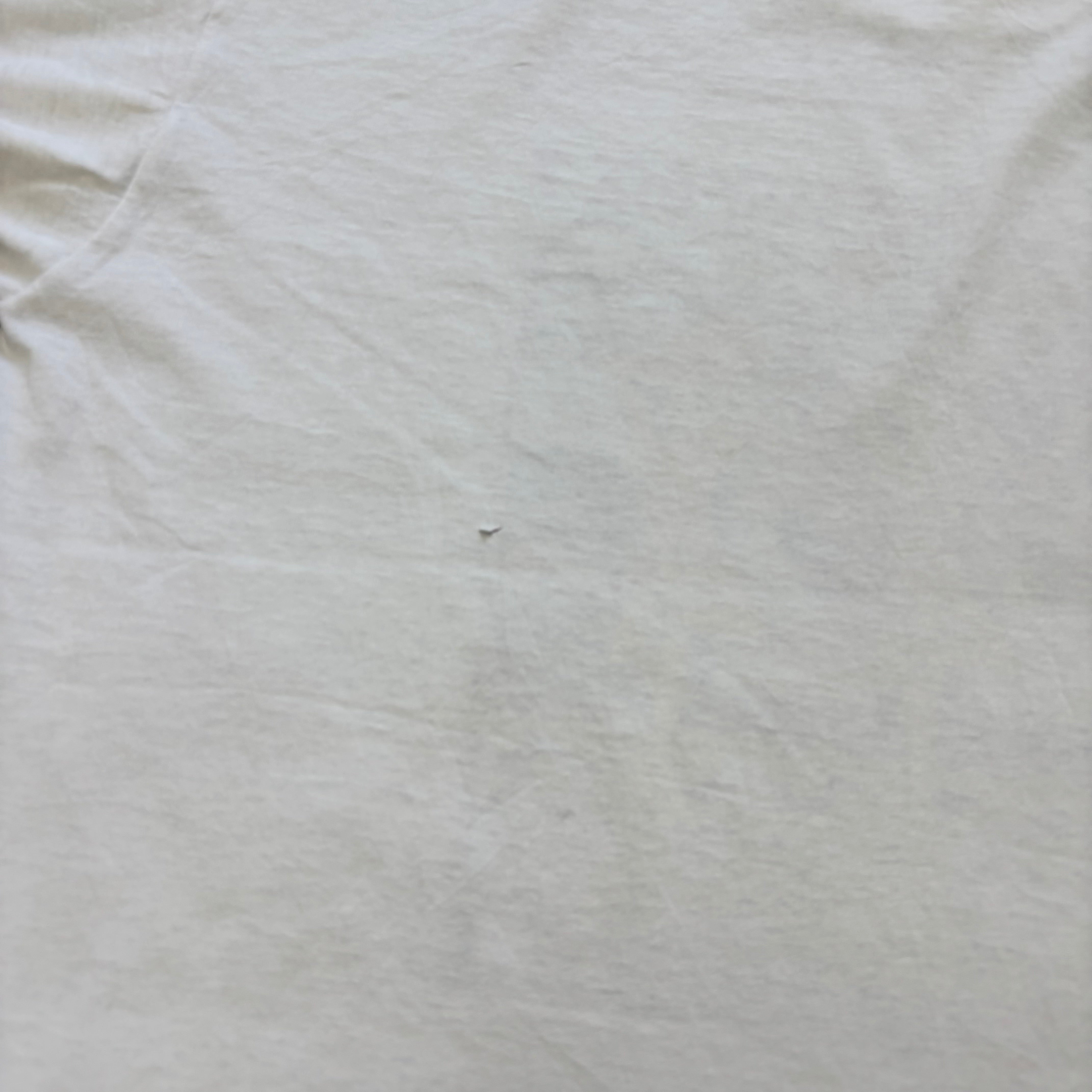 Vintage T Shirt Mens XL White Single Stitch Graphic Print 90s Race (F)