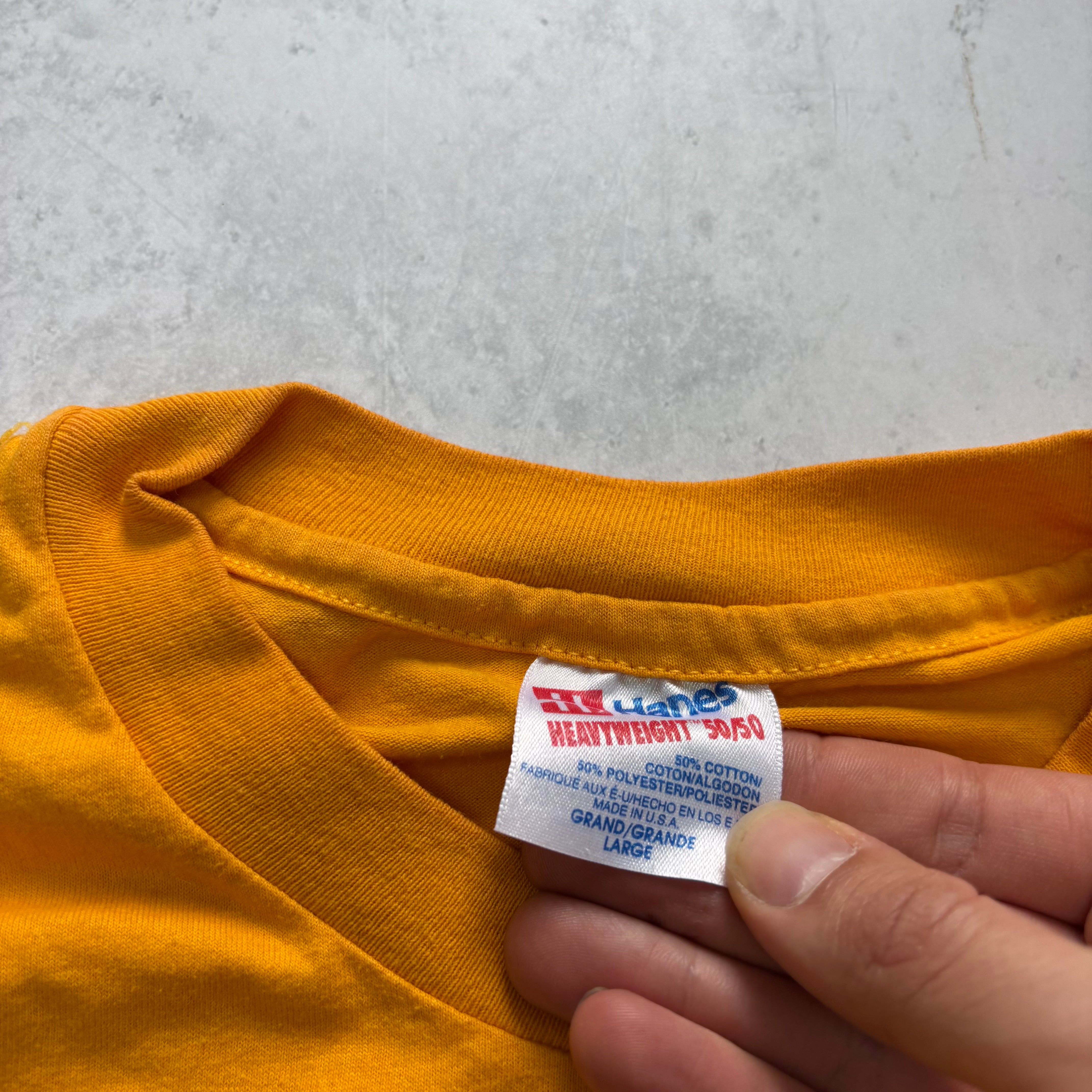 Vintage T Shirt Tommy The Who Mens Medium Yellow Single Stitch Broadway