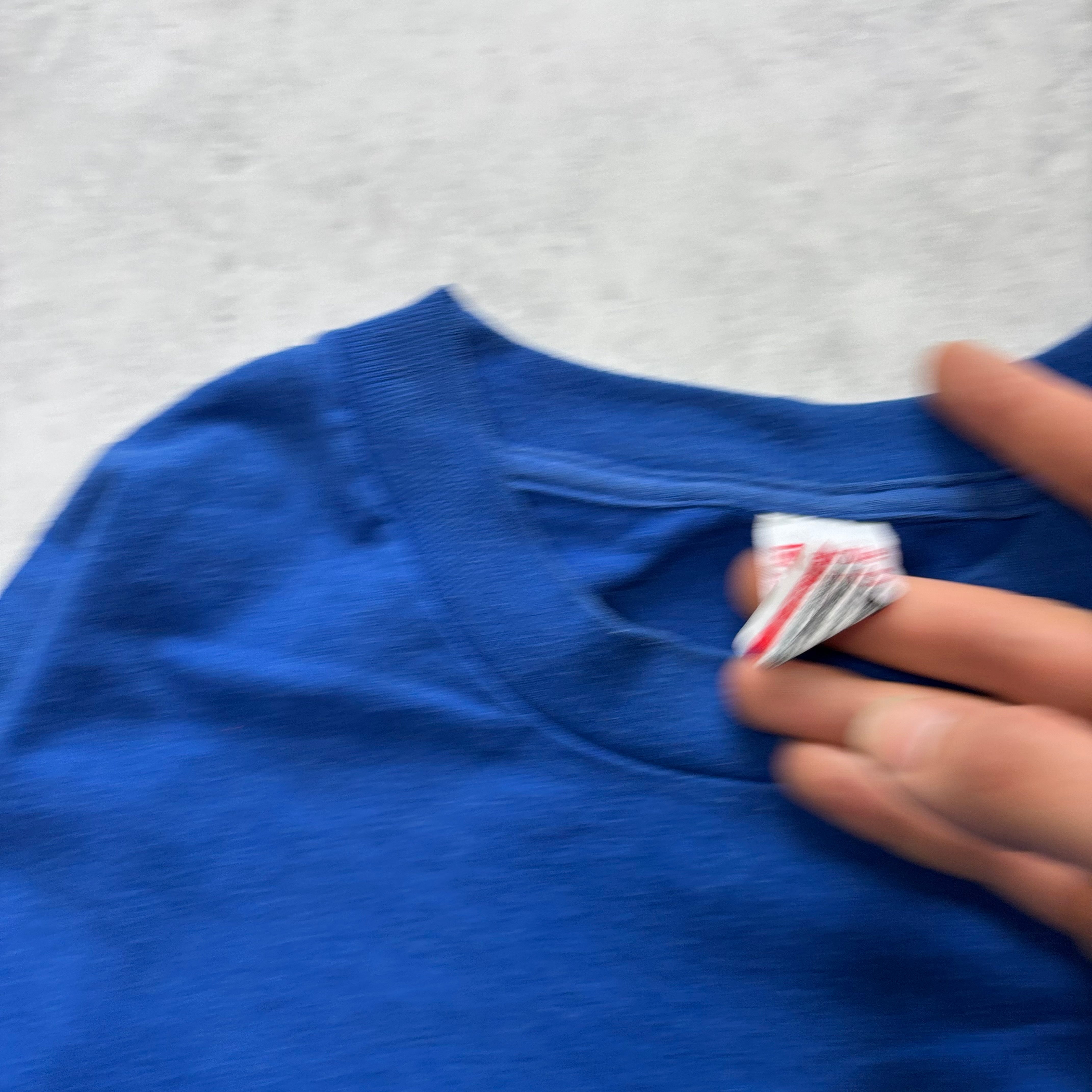 Vintage T Shirt Mens XL Blue Single Stitch Graphic Print 90s USA Tourist