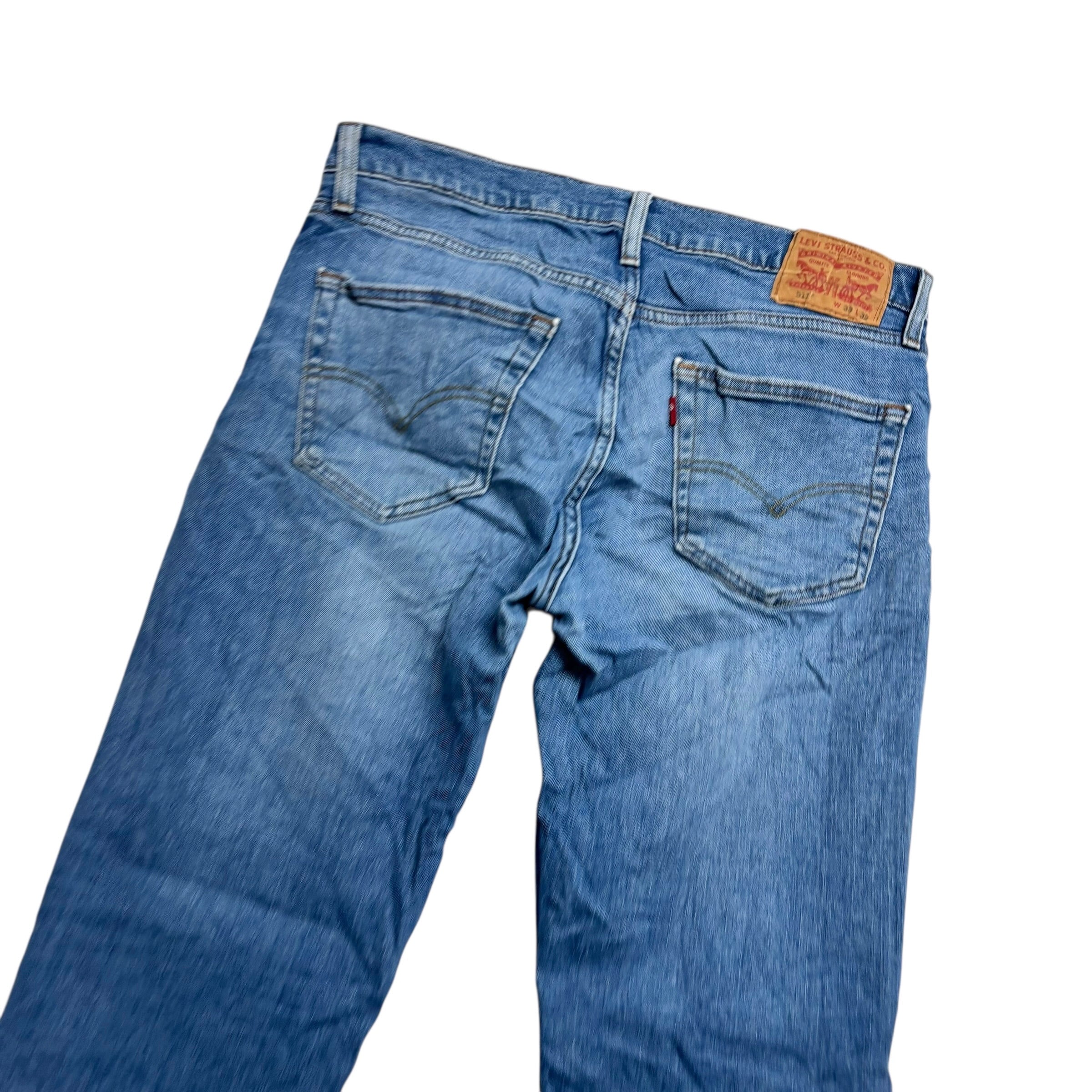 Levis 511 Jeans W33 L32 Mens Light Blue Slim Fit Stretch Denim